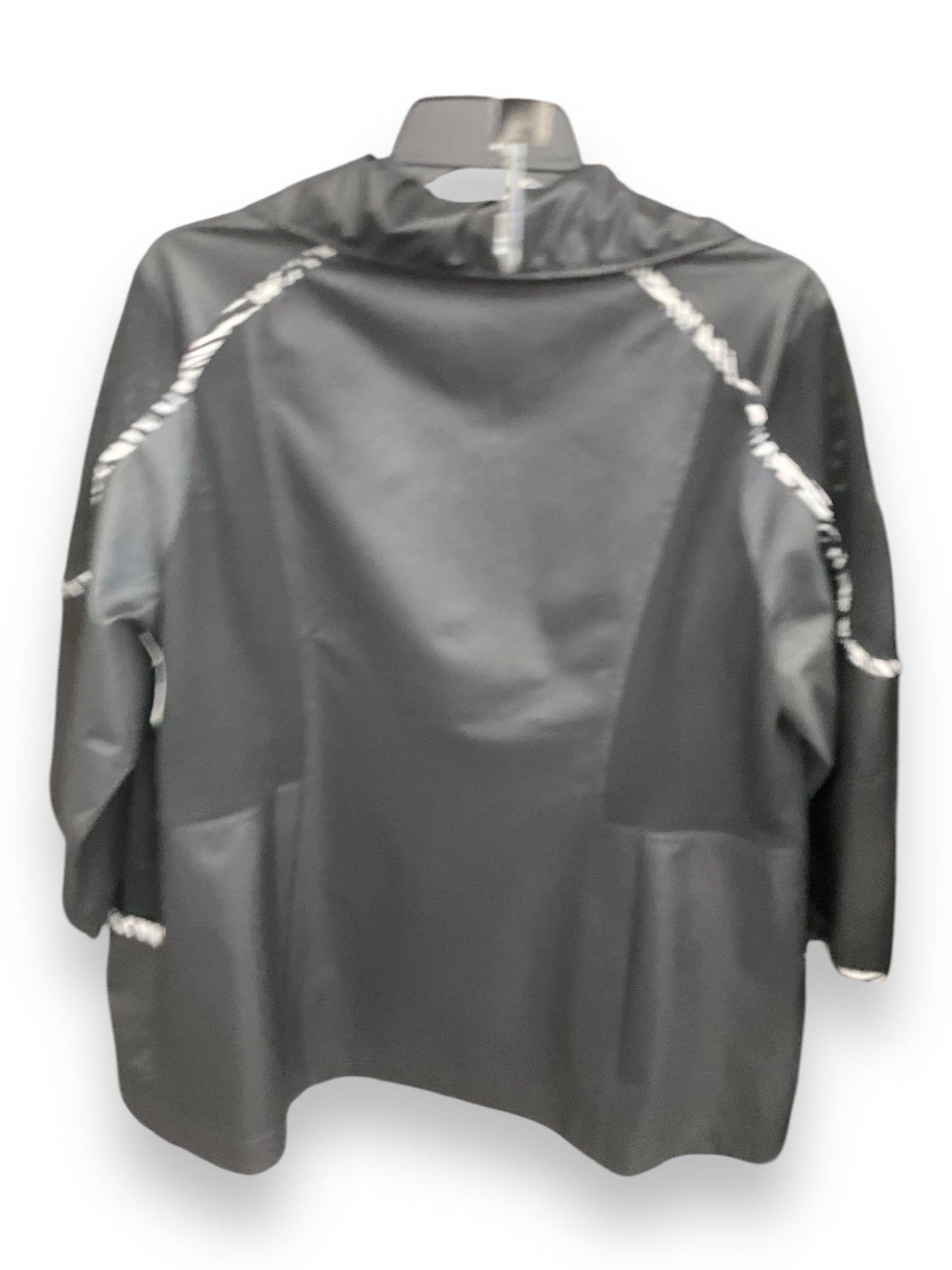 Athletic Jacket By Zenergy By Chicos In Black & White, Size: L