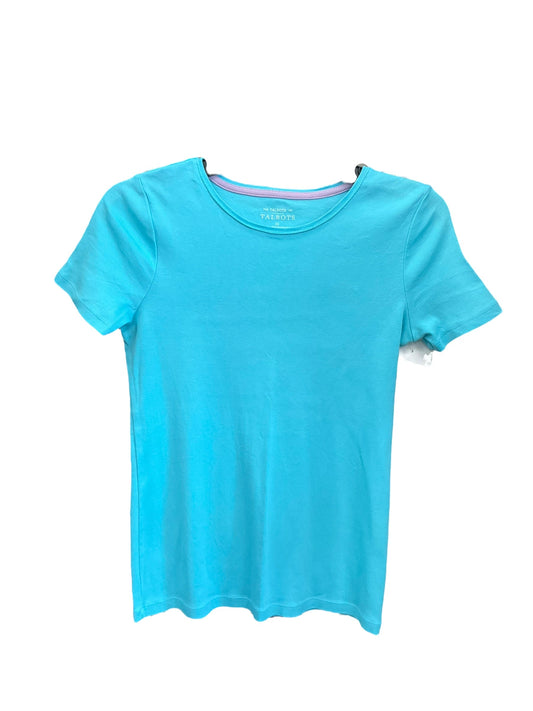 Top Short Sleeve Basic By Talbots  Size: Xs