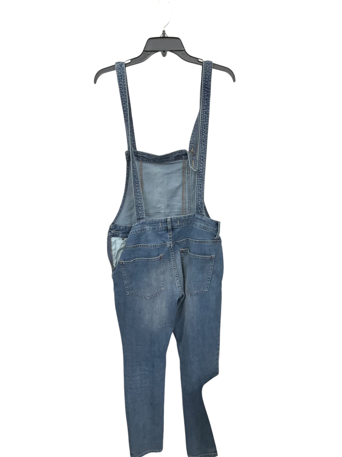 Overalls By Free People In Blue Denim, Size: 27