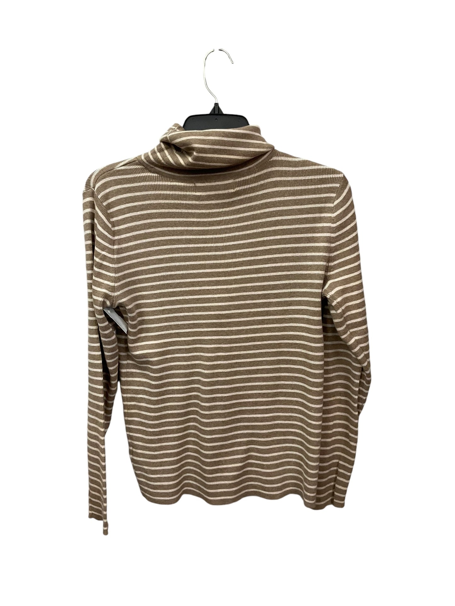 Top Long Sleeve By Liz Claiborne In Striped Pattern, Size: S