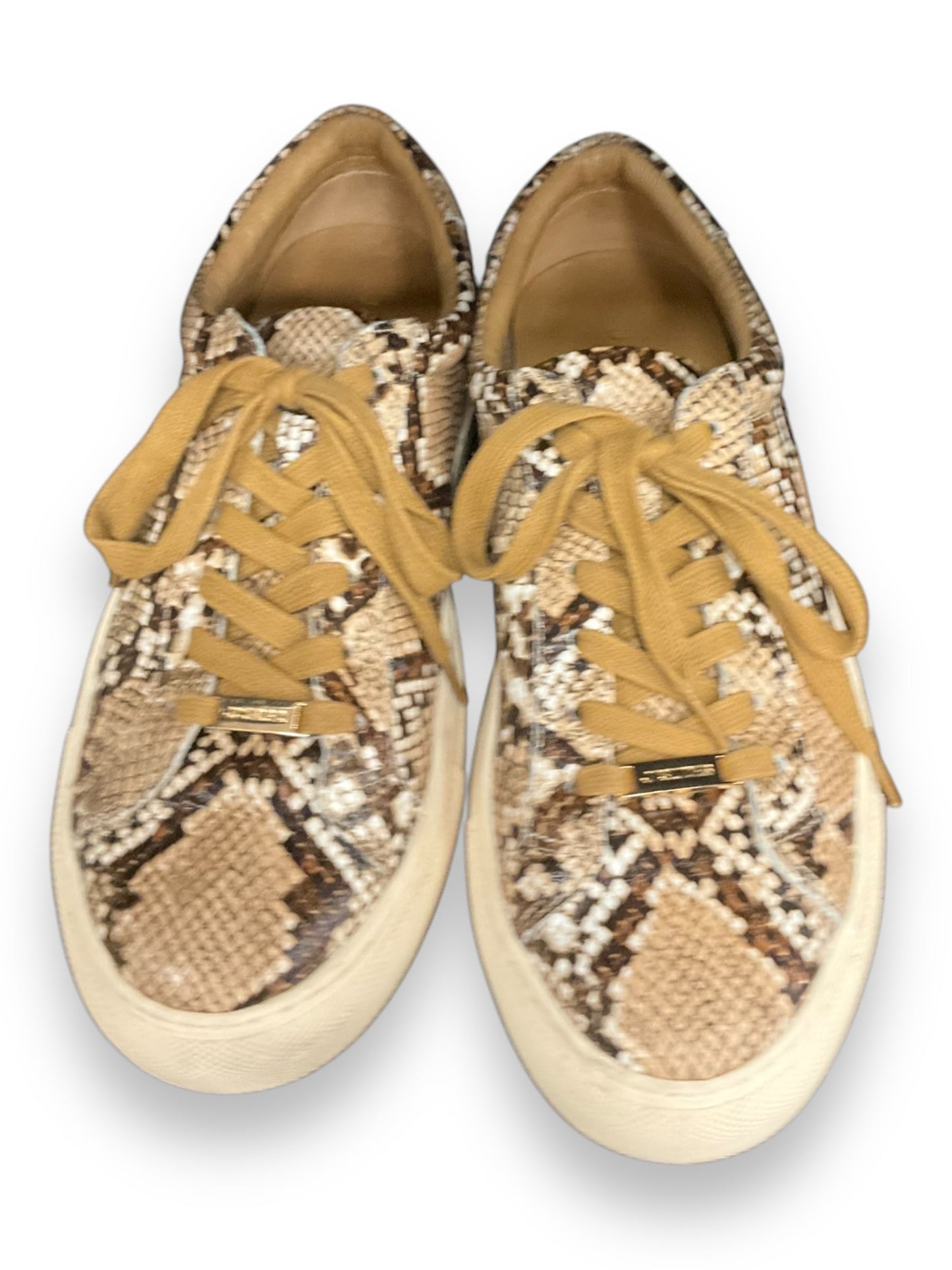 Shoes Sneakers By J Slides In Snakeskin Print, Size: 8