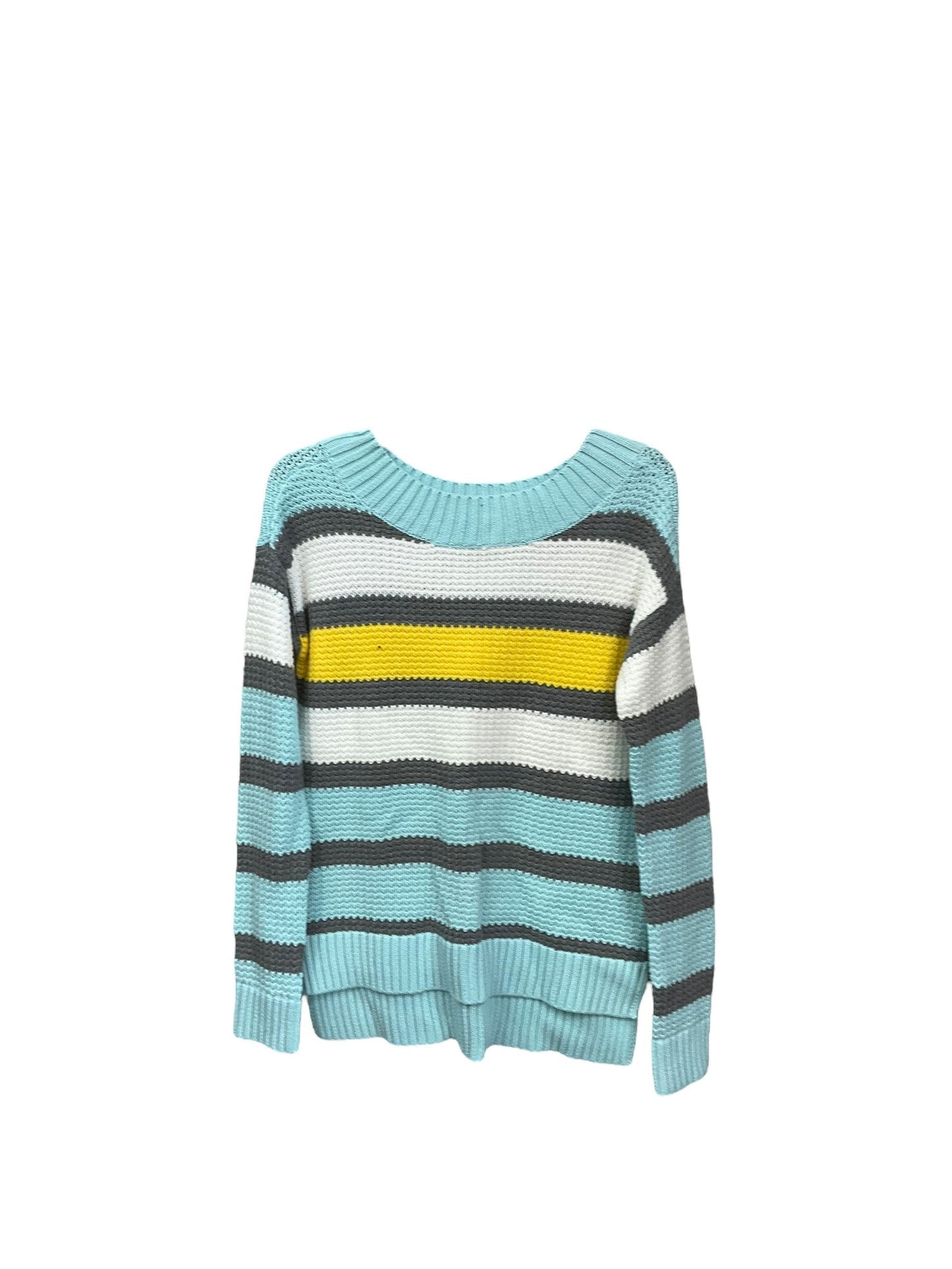 Sweater By Liz Claiborne In Striped, Size: S