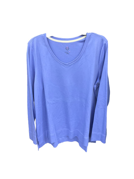 Top Long Sleeve Basic By Isaac Mizrahi Live Qvc  Size: Xl