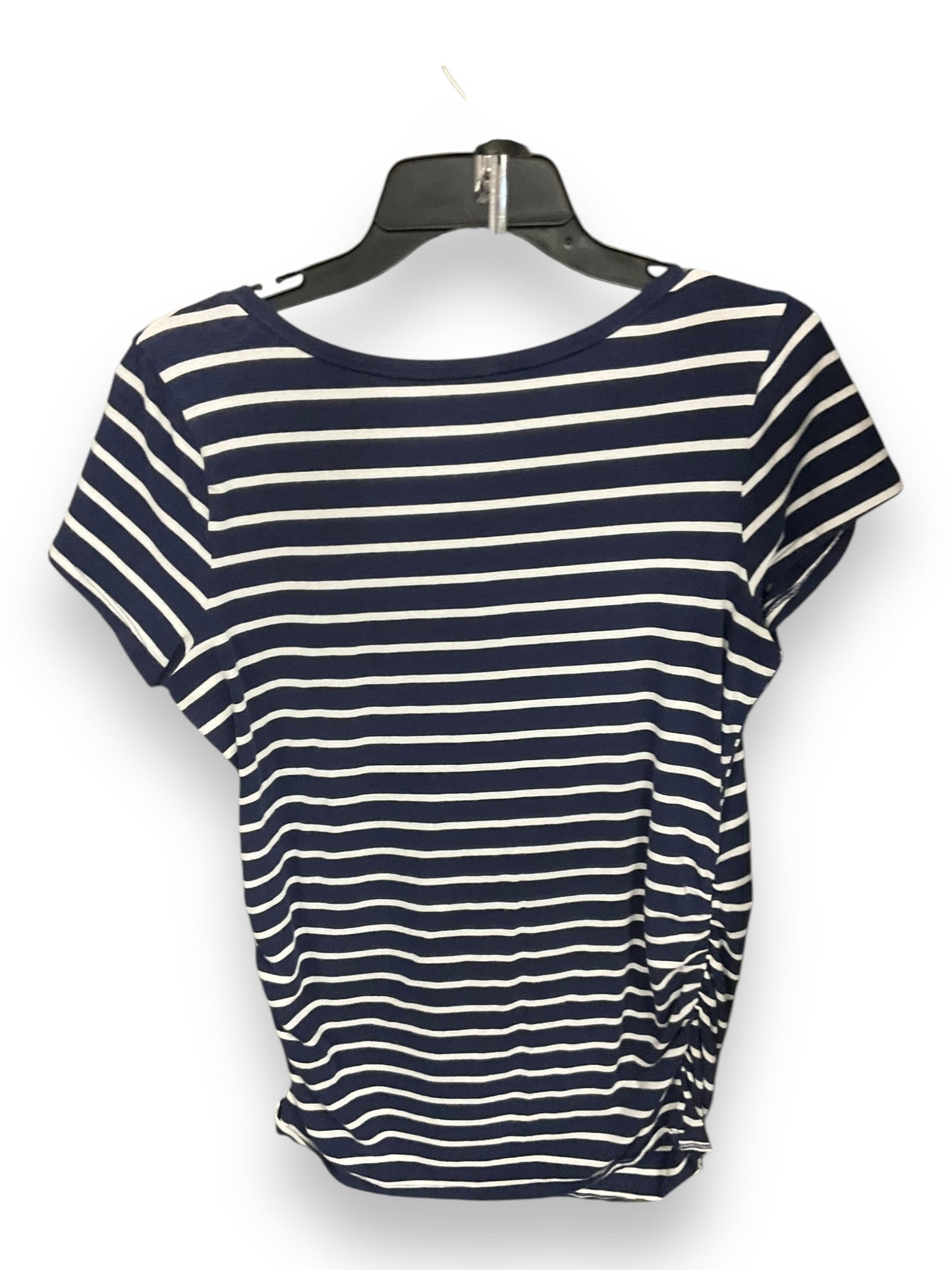 Maternity Top Short Sleeve By Motherhood, Size: L