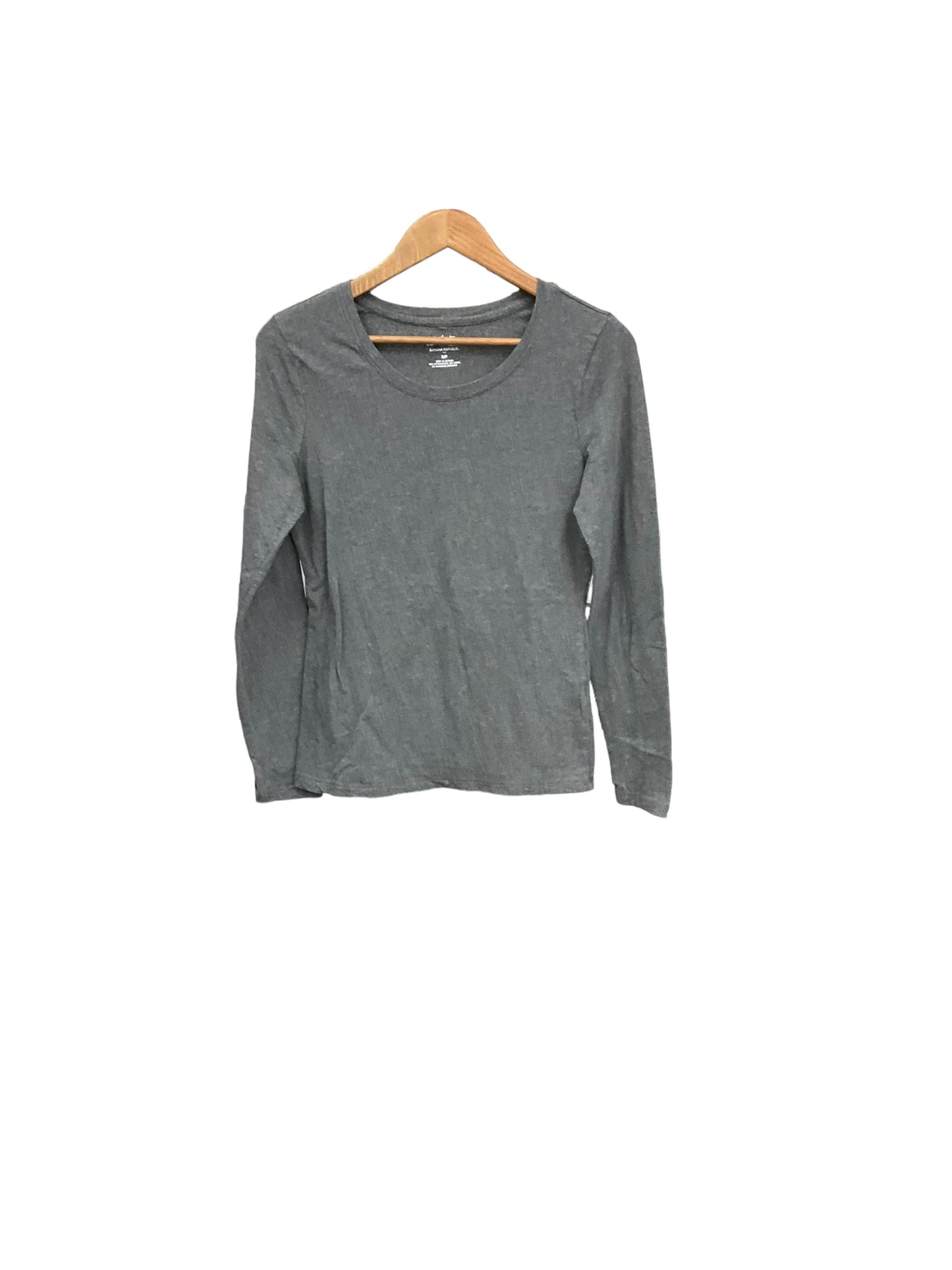 Top Long Sleeve Basic By Banana Republic O  Size: Petite   Small