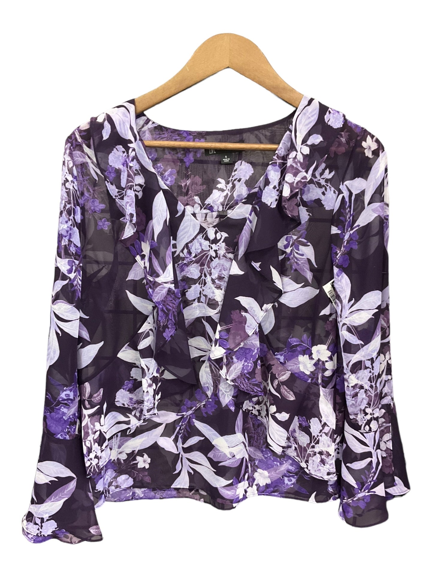 Blouse Long Sleeve By Inc  Size: S