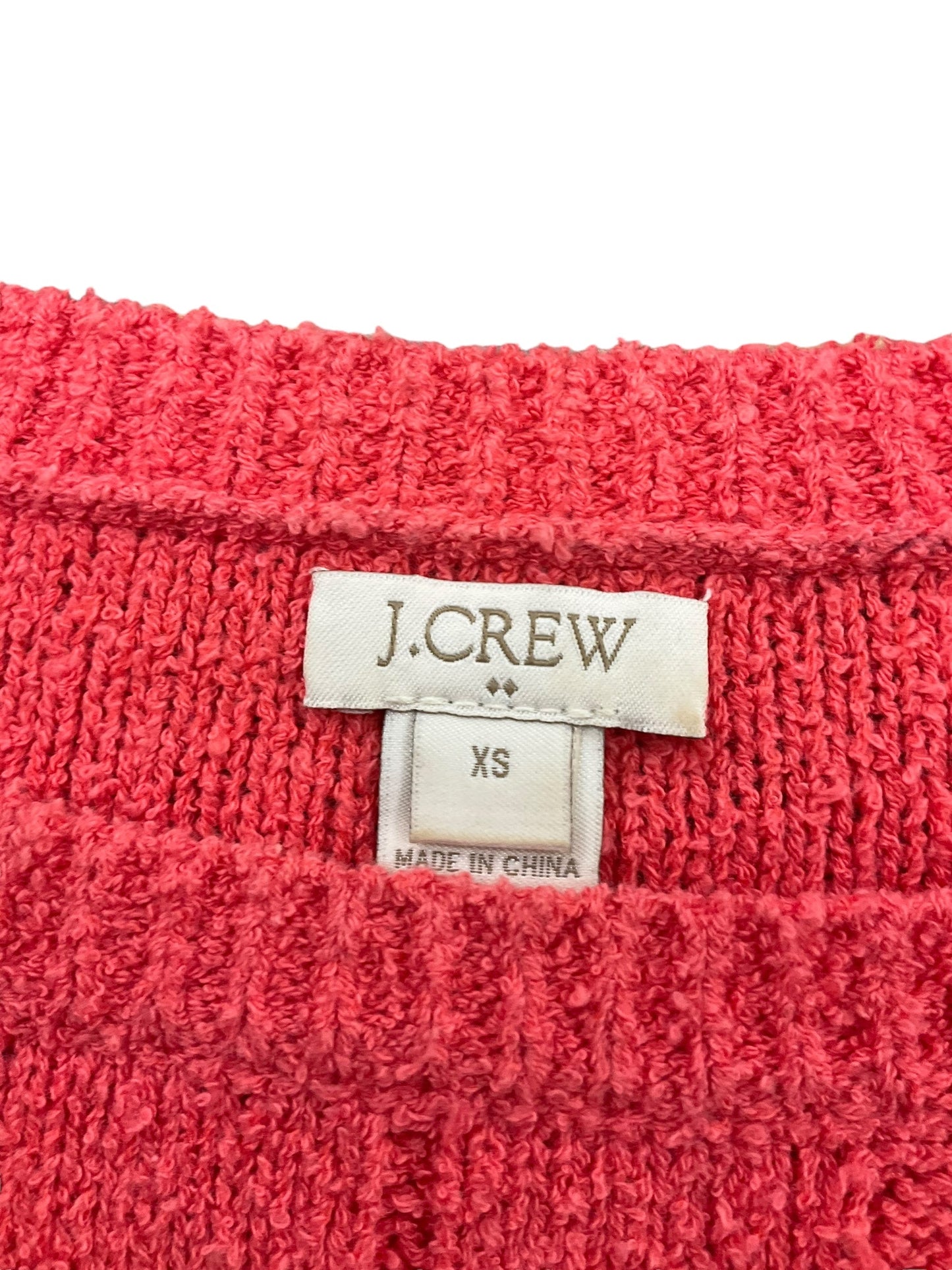 Sweater By J Crew In Coral, Size: Xs