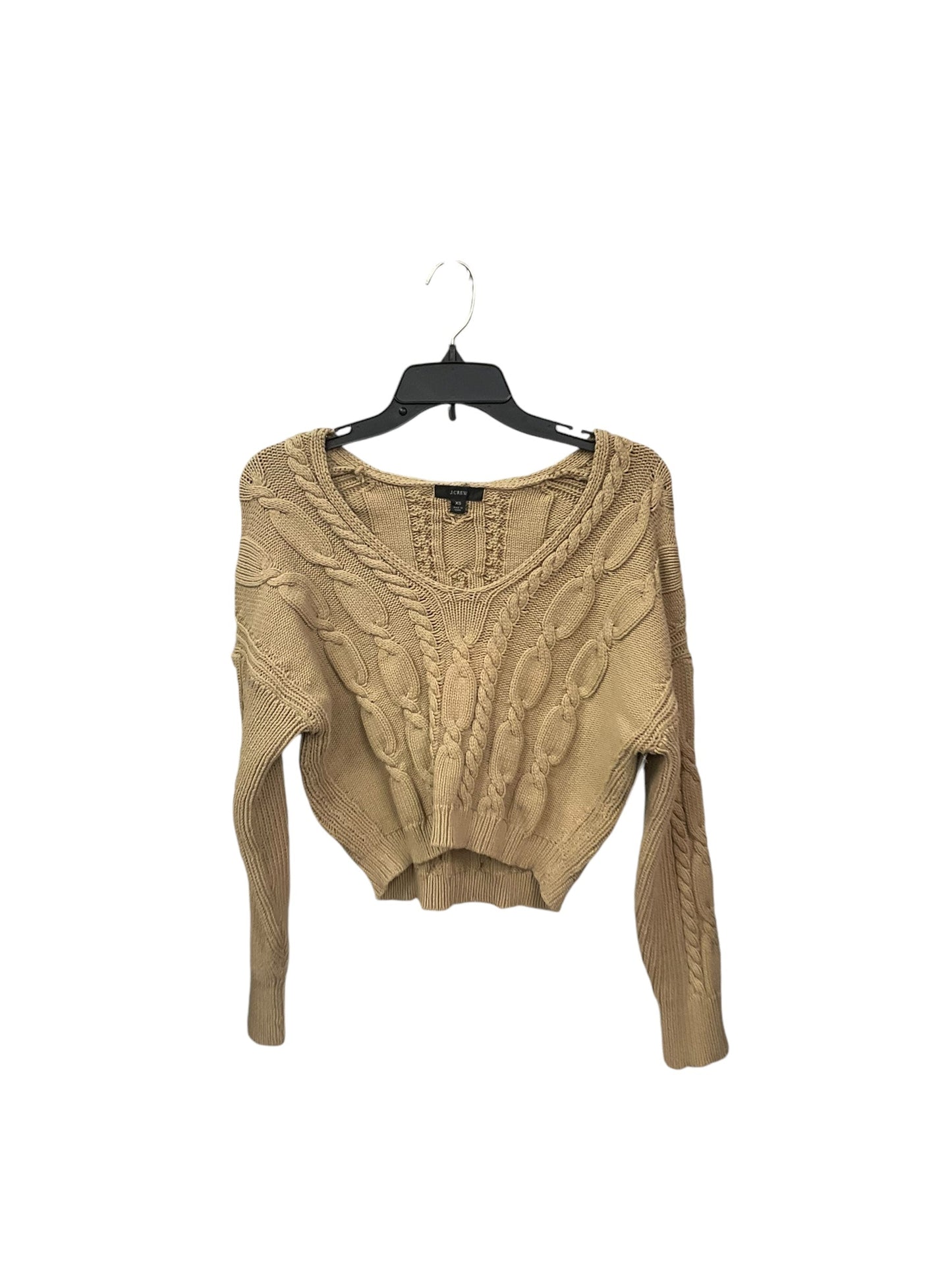 Sweater By J. Crew In Tan, Size: Xs