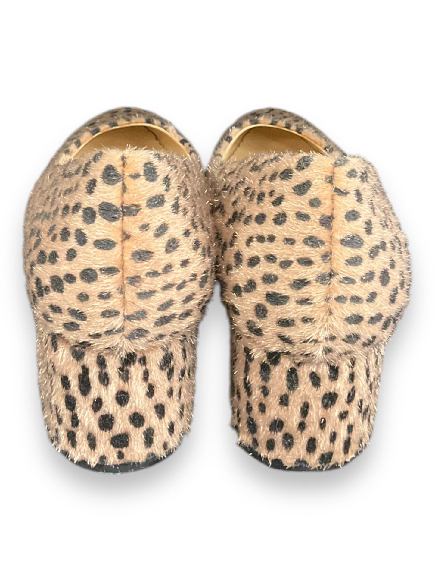 Shoes Heels Block By Laundry In Animal Print, Size: 8.5