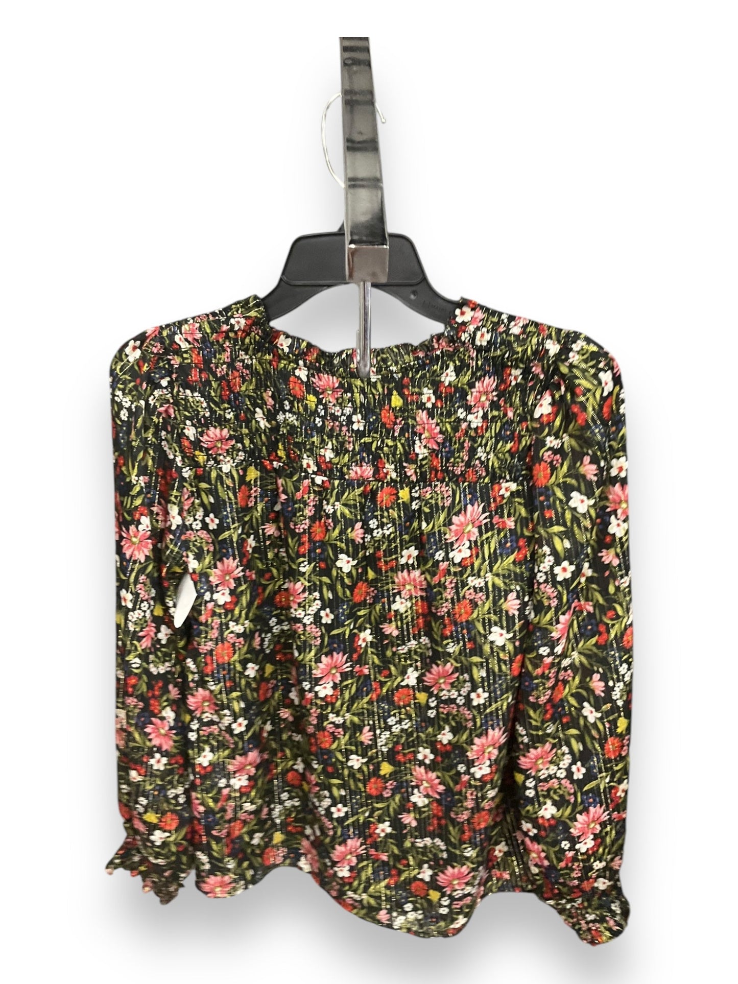 Top Long Sleeve By Old Navy In Floral Print, Size: Xs