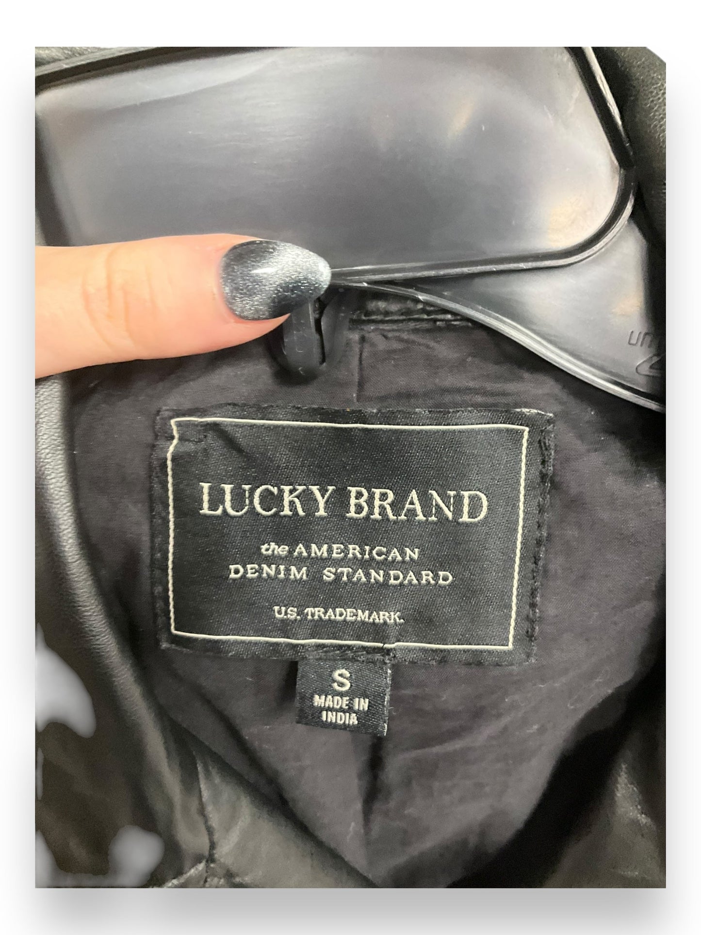 Vest Other By Lucky Brand In Black, Size: S