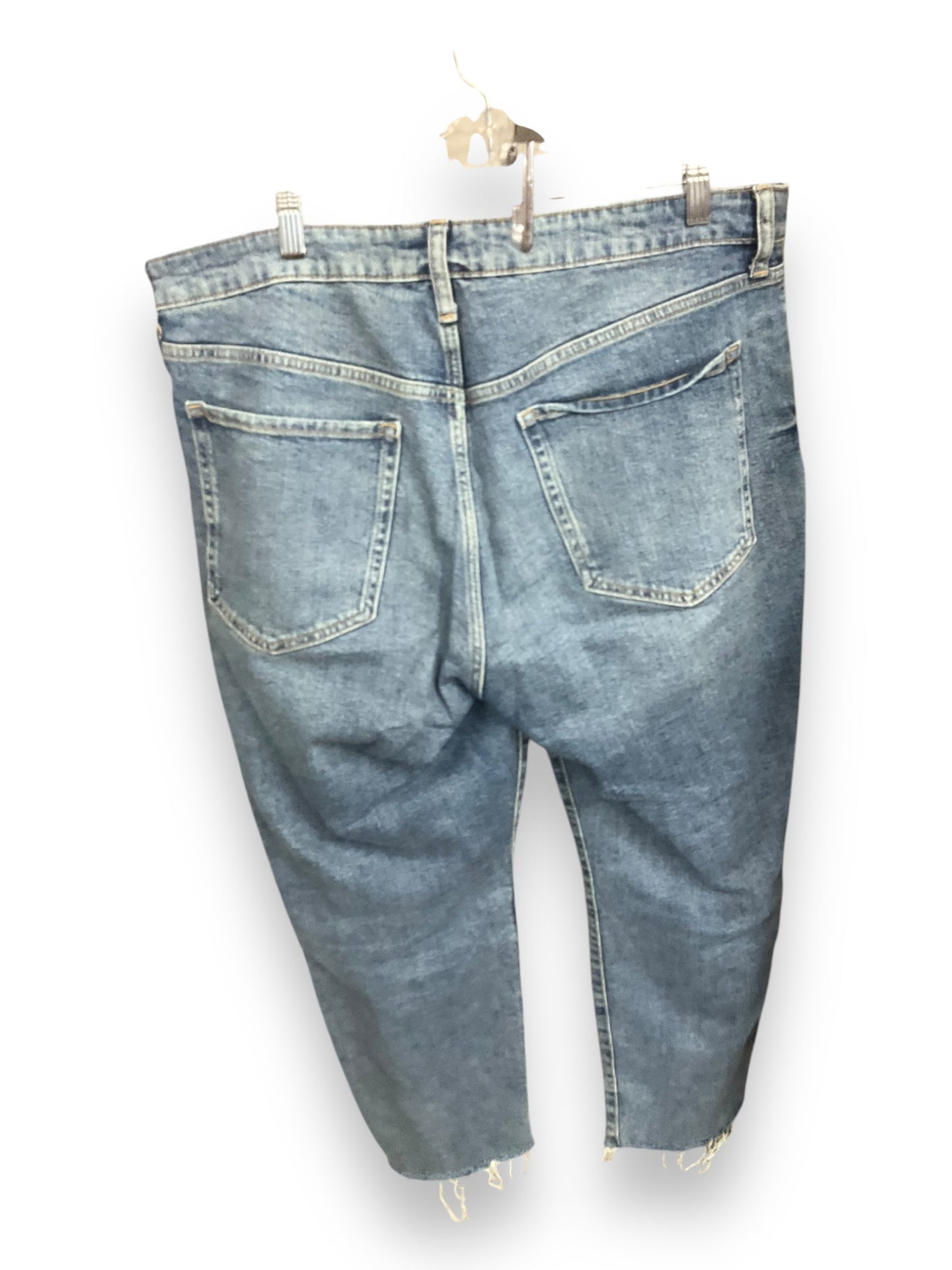 Jeans Straight By Old Navy In Blue Denim, Size: 16