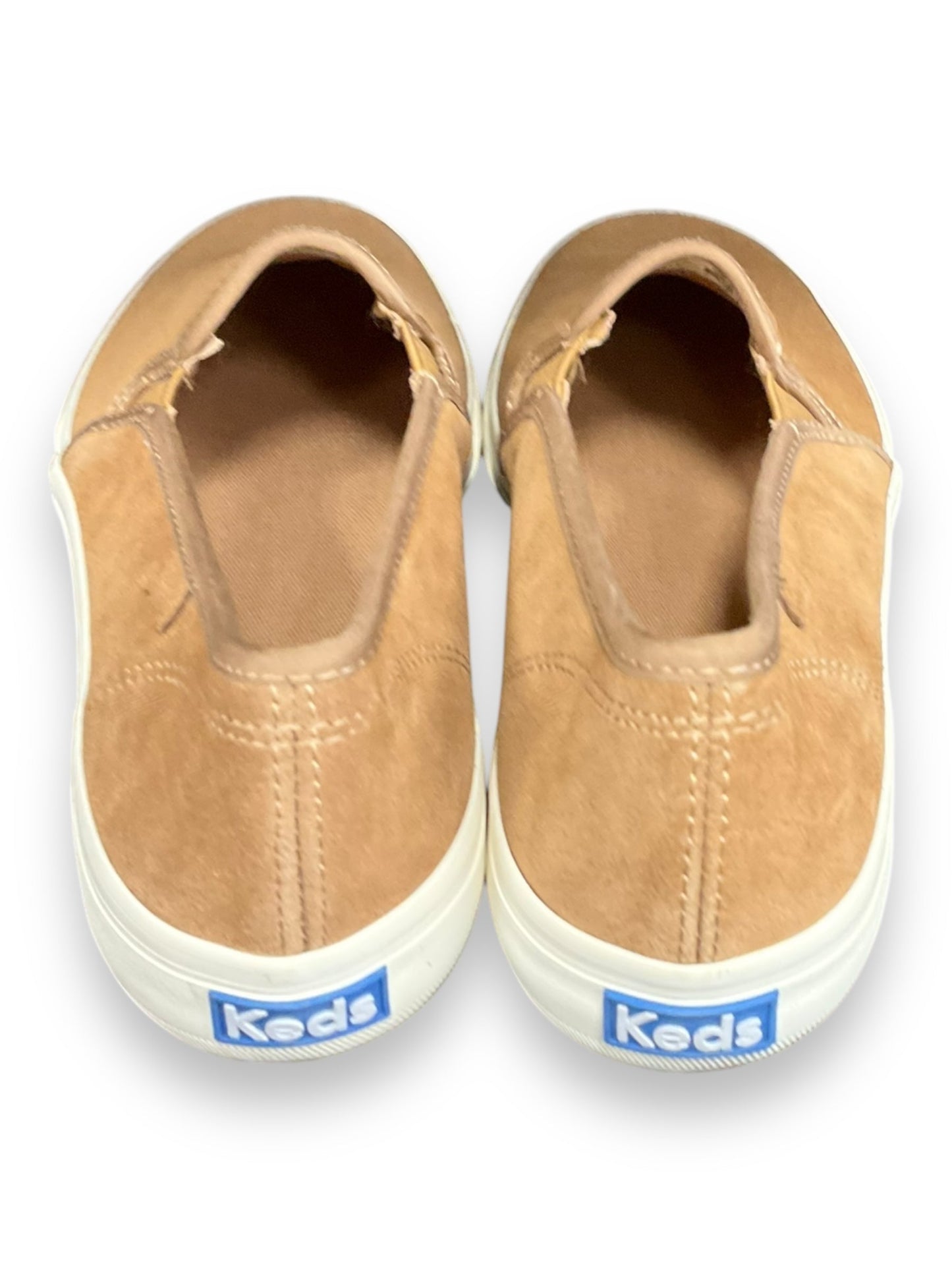 Shoes Flats By Keds In Brown & White, Size: 7