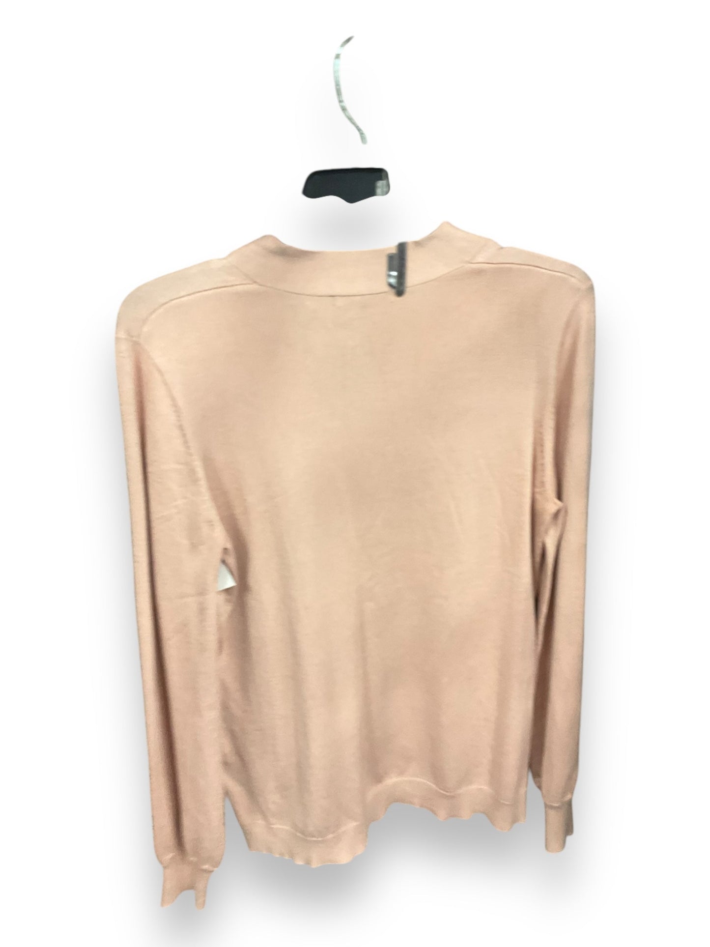 Top Long Sleeve By Adrianna Papell In Pink, Size: L