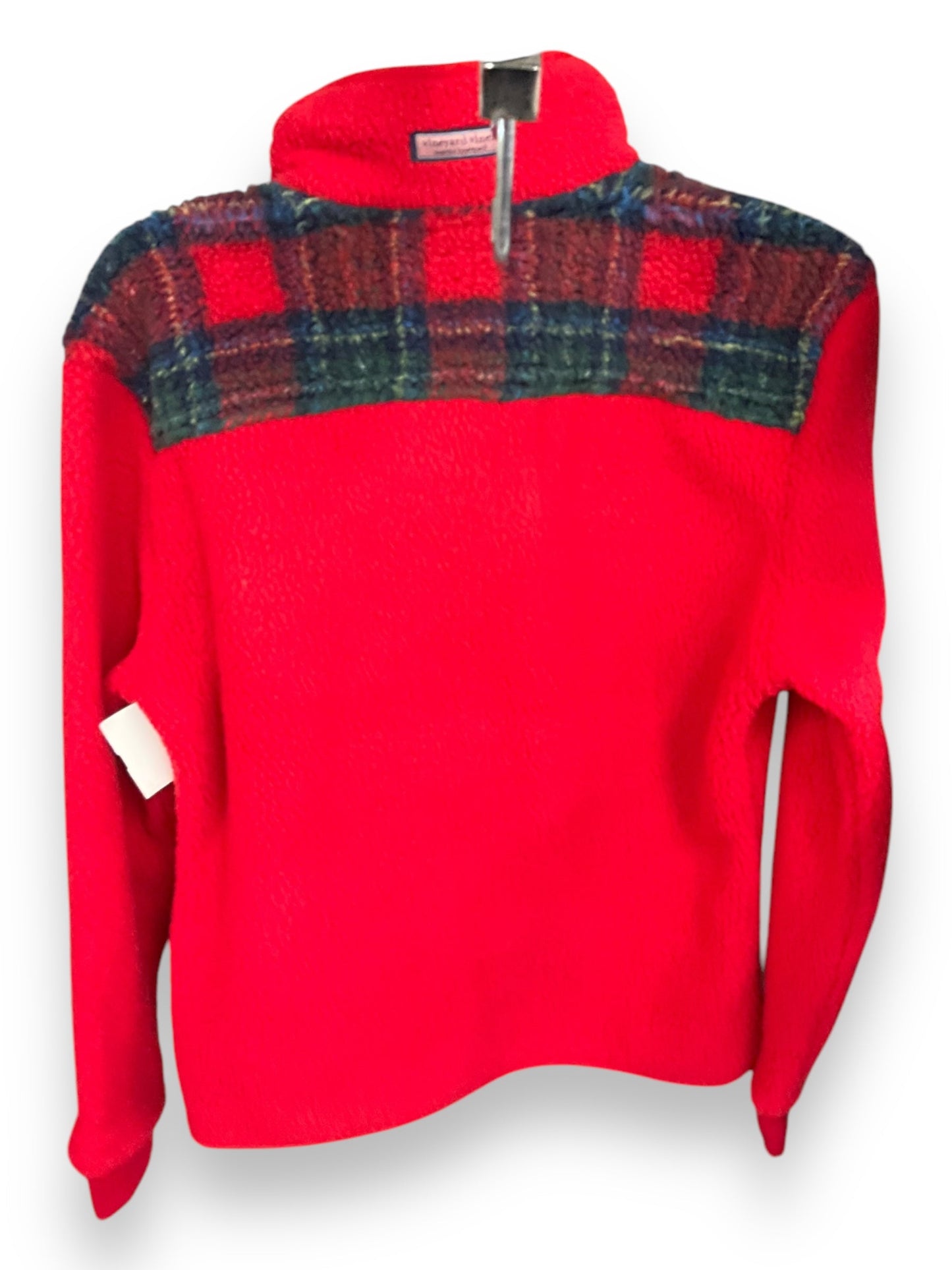 Jacket Fleece By Vineyard Vines In Red, Size: Xs