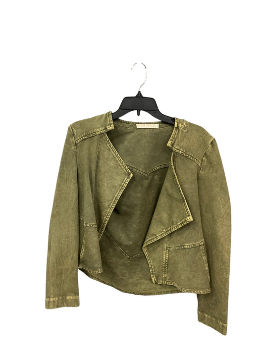 Jacket Moto By Teva In Green, Size: M