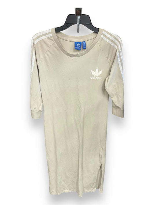 Athletic Dress By Adidas In Beige, Size: L