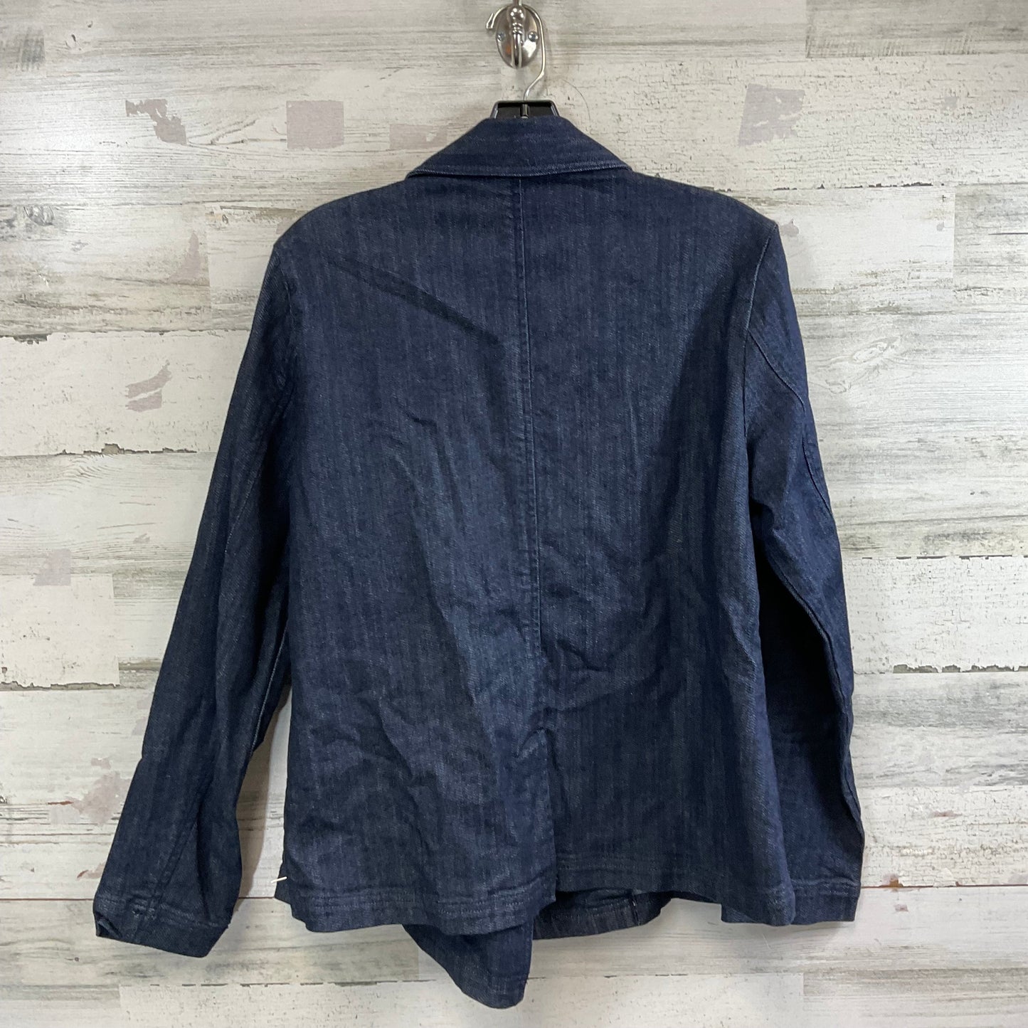 Jacket Denim By Coldwater Creek In Blue Denim, Size: M