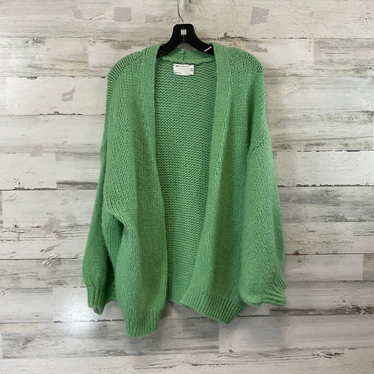 Sweater Cardigan By Asos In Green, Size: Xs