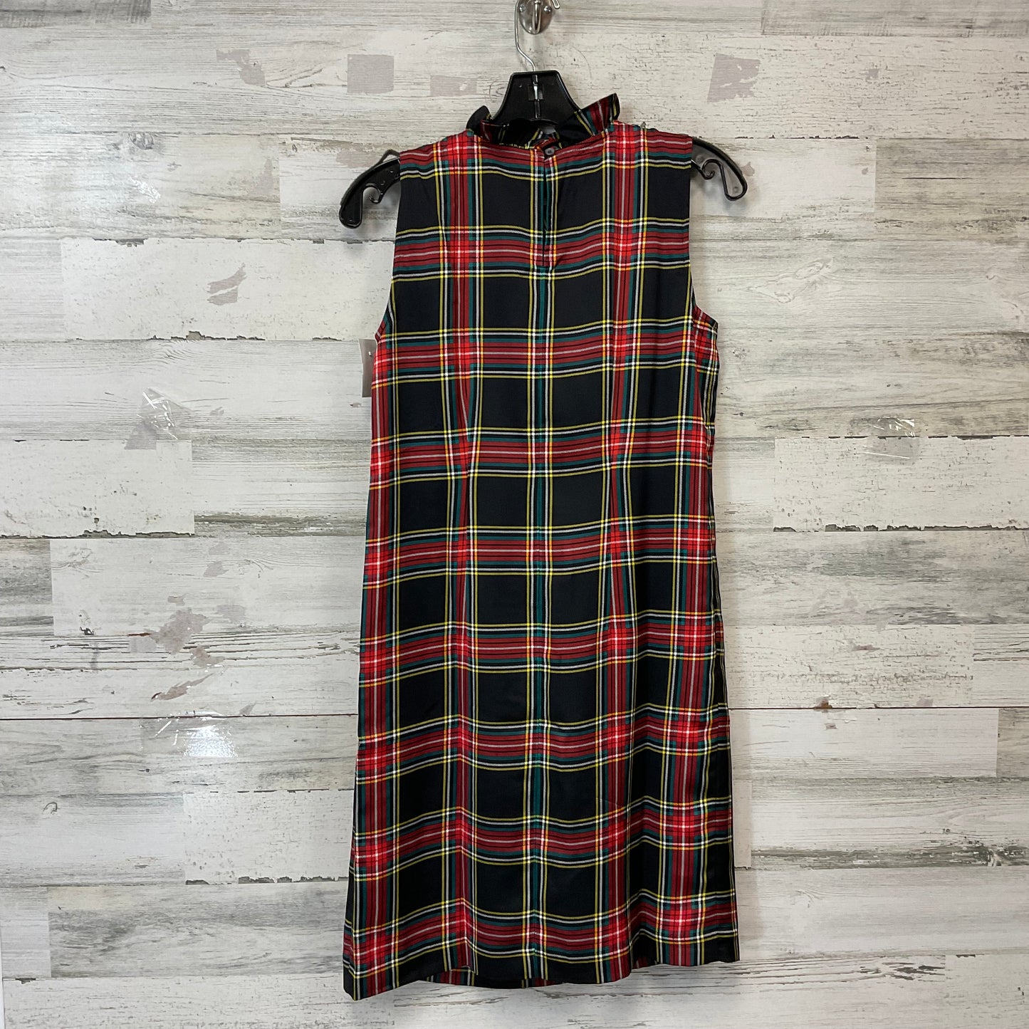 Dress Work By J. Crew In Black & Red, Size: 0r