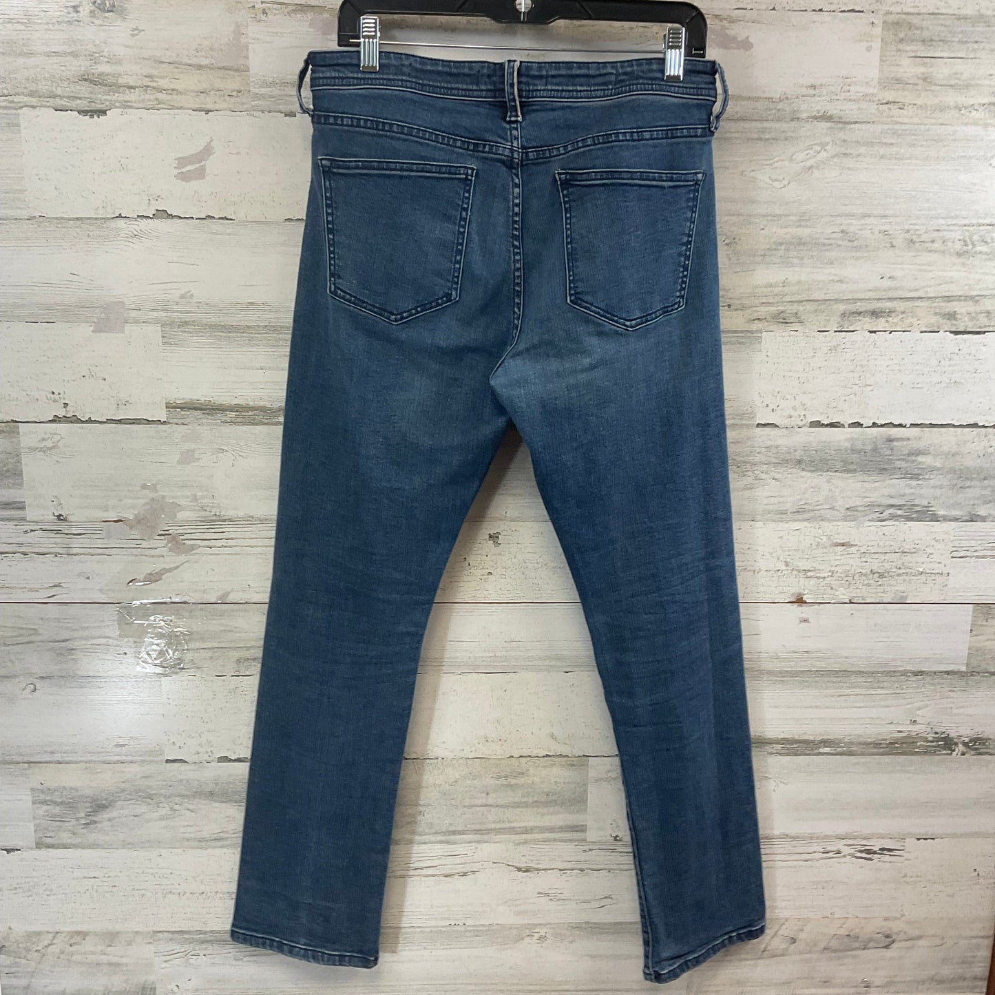 Jeans Straight By Pilcro In Blue Denim, Size: 10