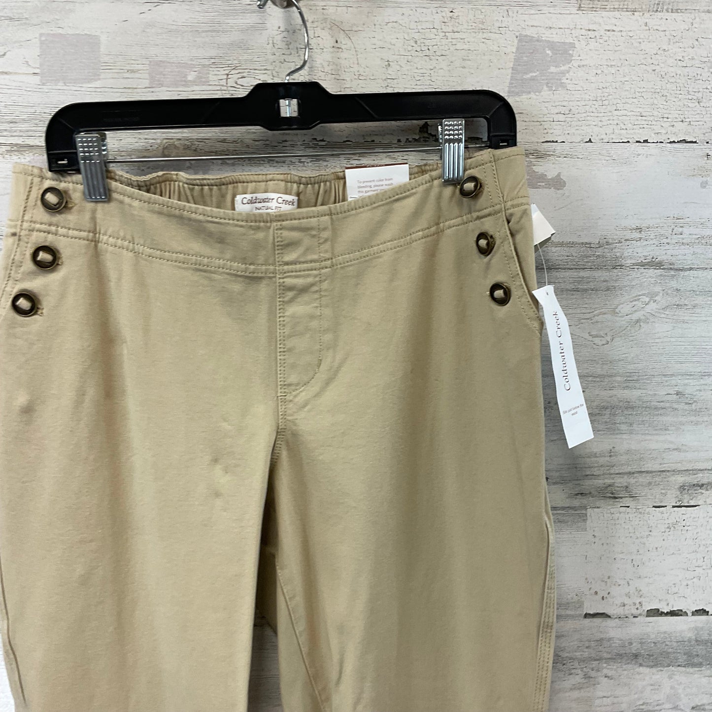 Pants Other By Coldwater Creek In Tan, Size: 12