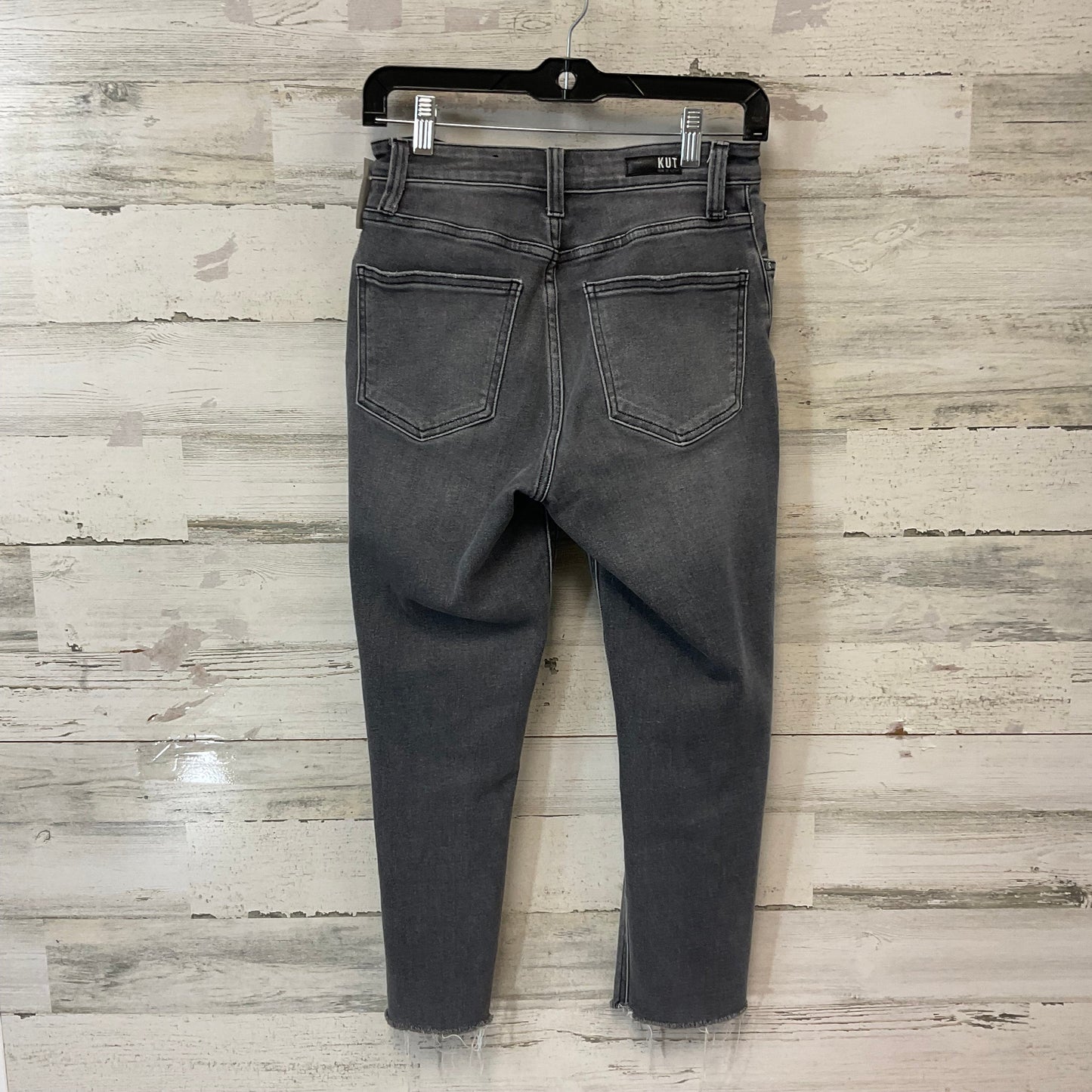 Jeans Straight By Kut In Grey, Size: 2l