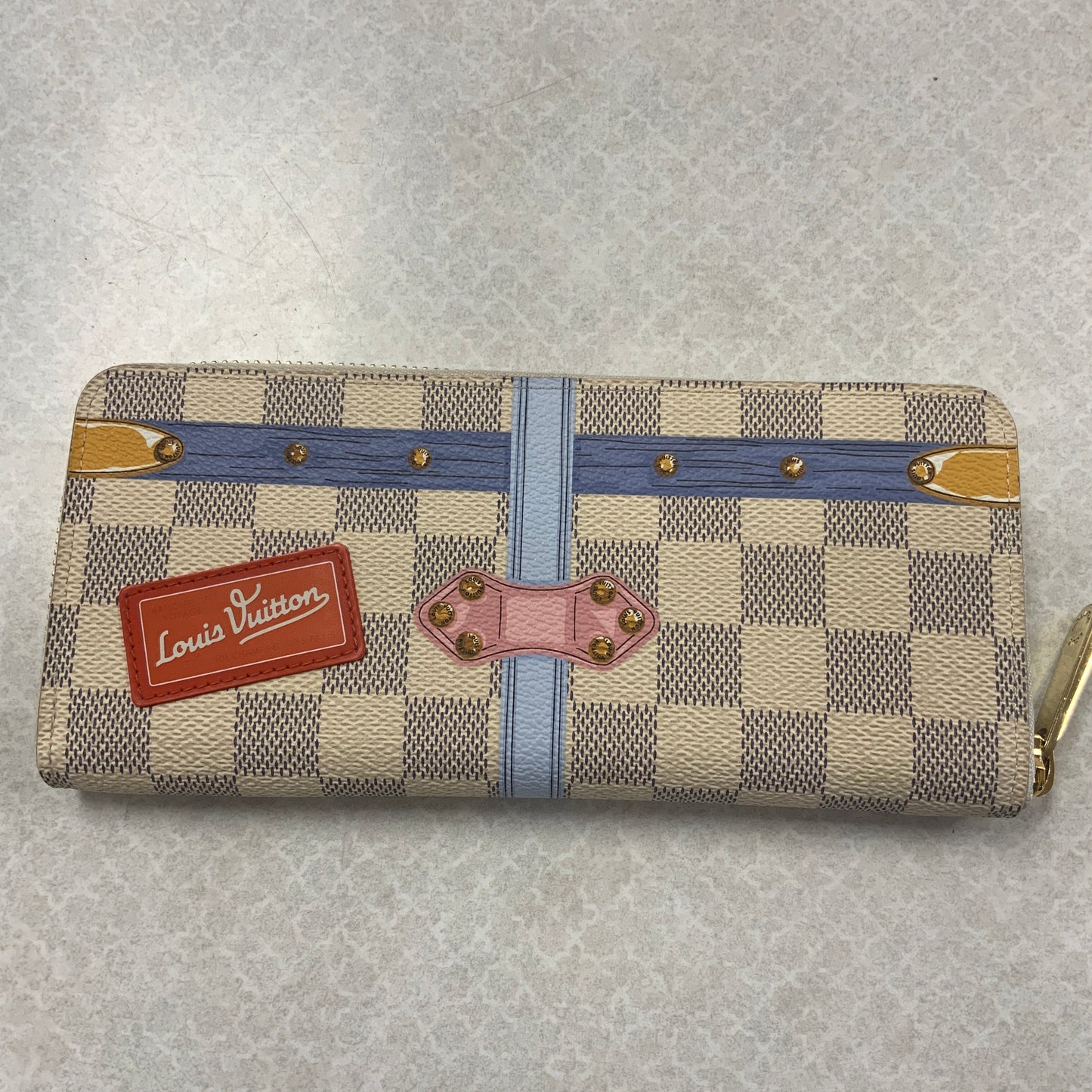 Wallet Luxury Designer By Louis Vuitton, Size: Large