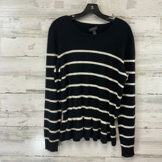 Sweater Cashmere By Saks Fifth Avenue In Black, Size: Xl