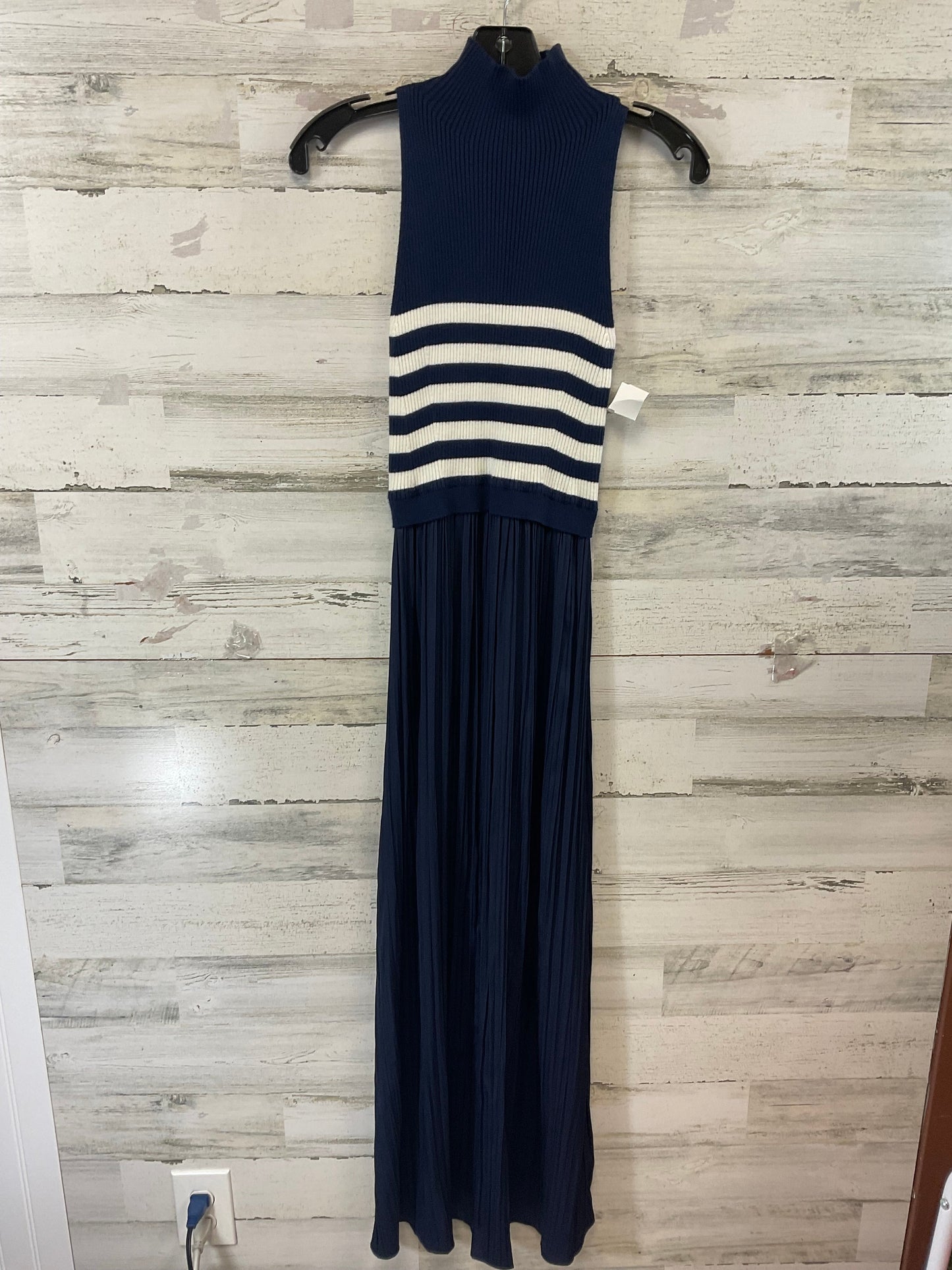 Dress Casual Maxi By Anthropologie In Blue, Size: Xxs