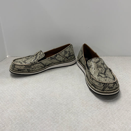 Shoes Sneakers By Ariat In Snakeskin Print, Size: 8.5