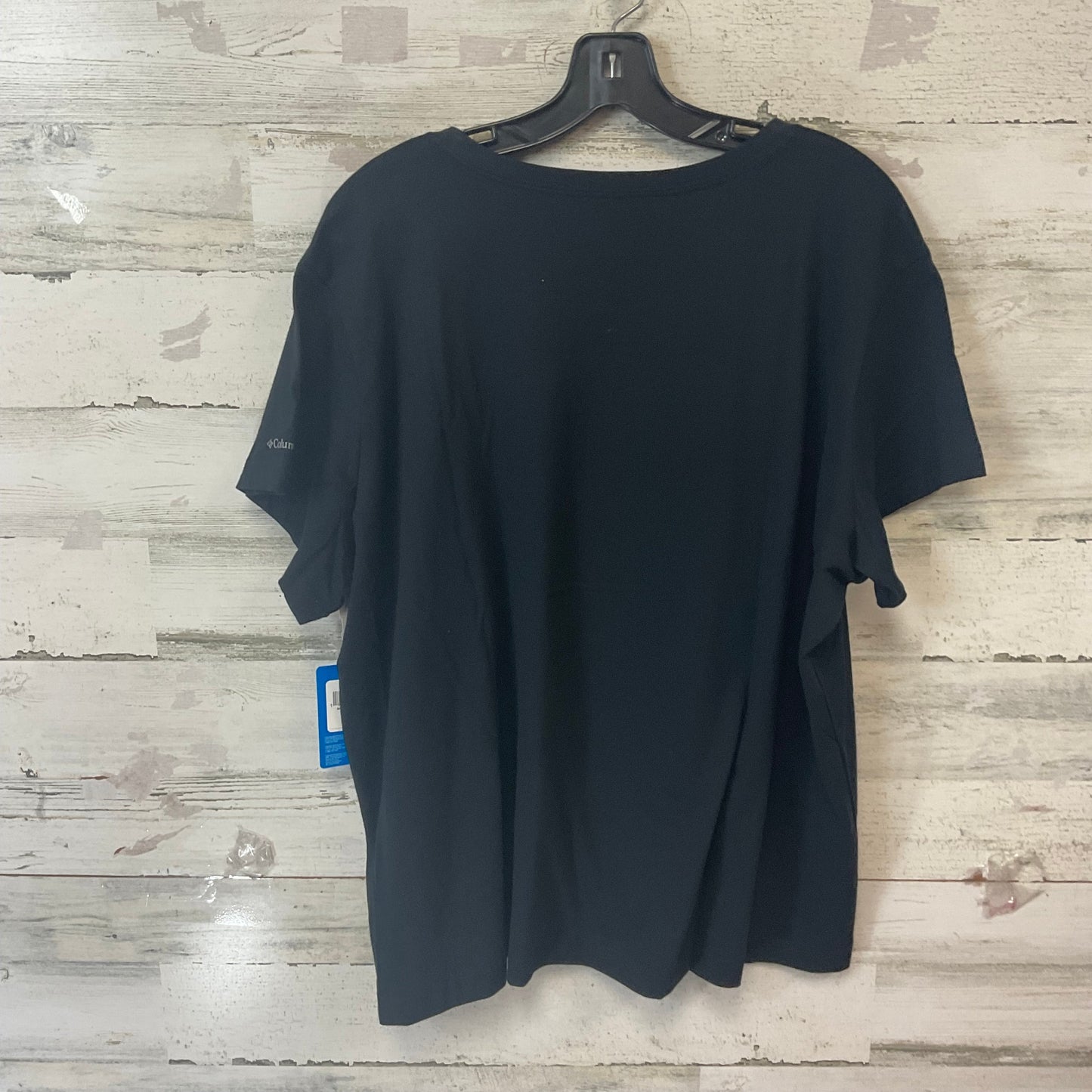 Top Short Sleeve Basic By Columbia In Black, Size: 2x