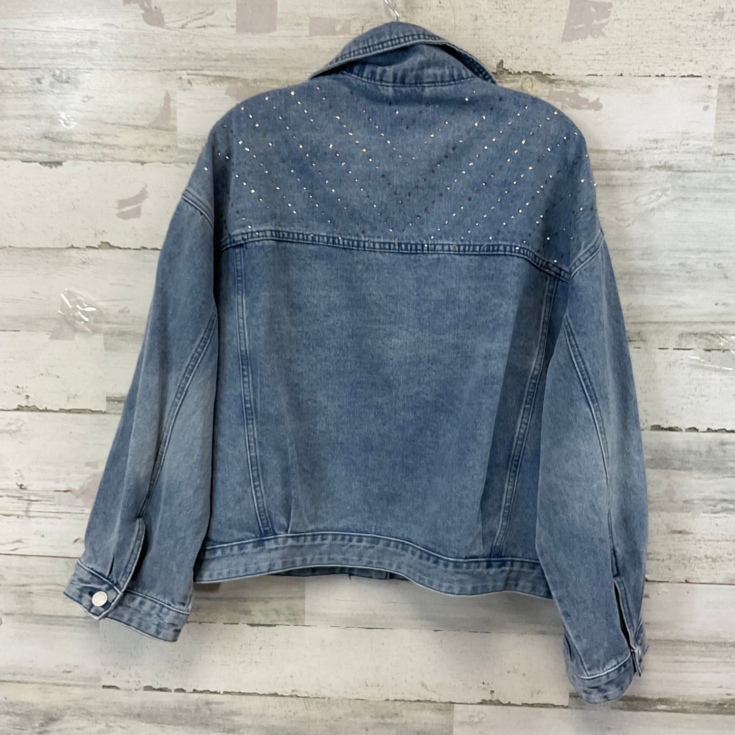 Jacket Denim By Blanknyc In Blue Denim, Size: L