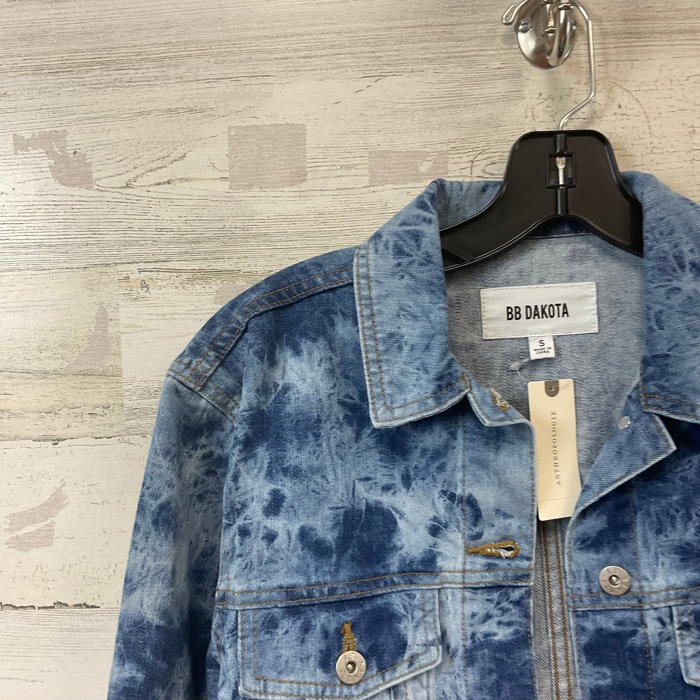 Jacket Denim By Bb Dakota In Blue, Size: S