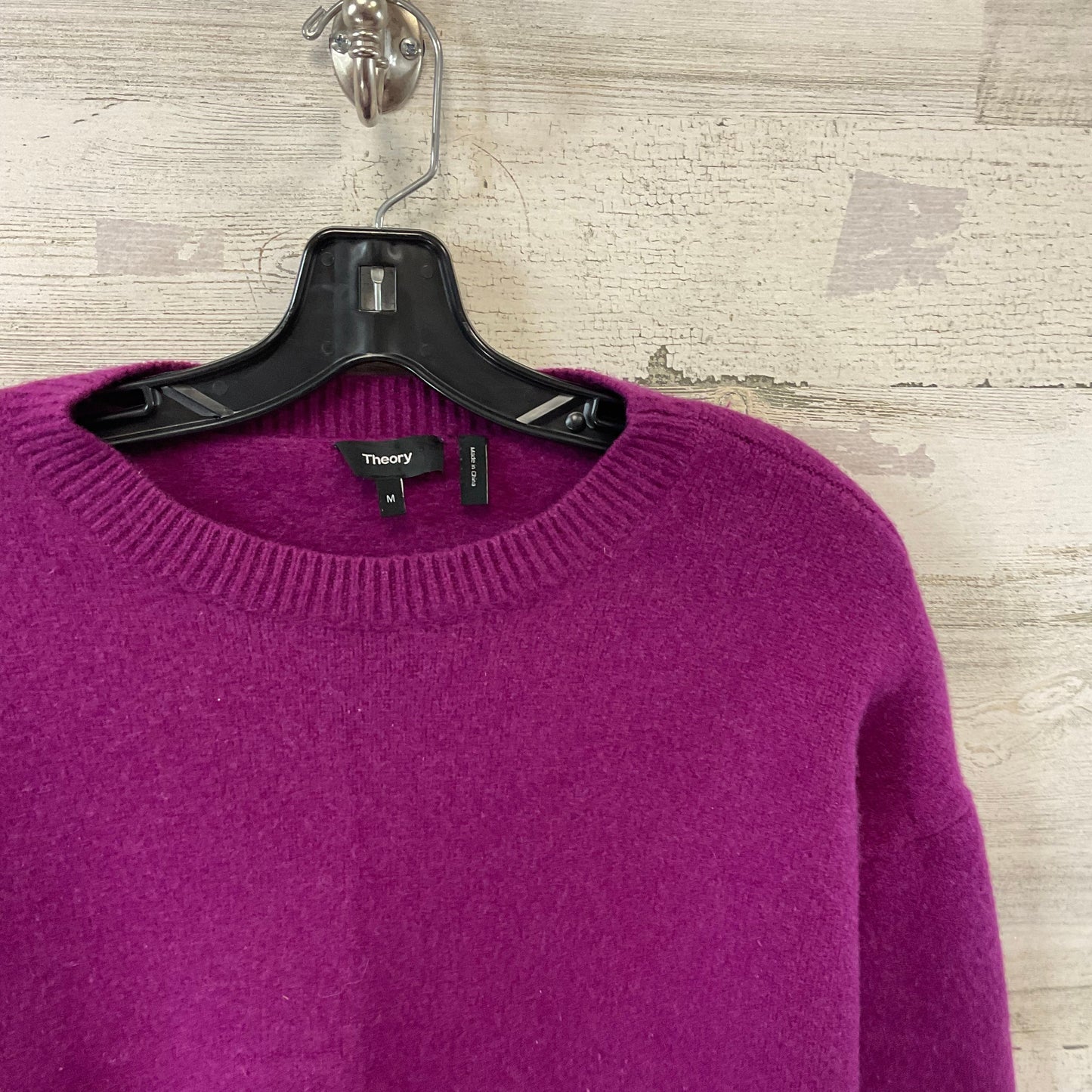 Sweater Cashmere By Theory In Purple, Size: M