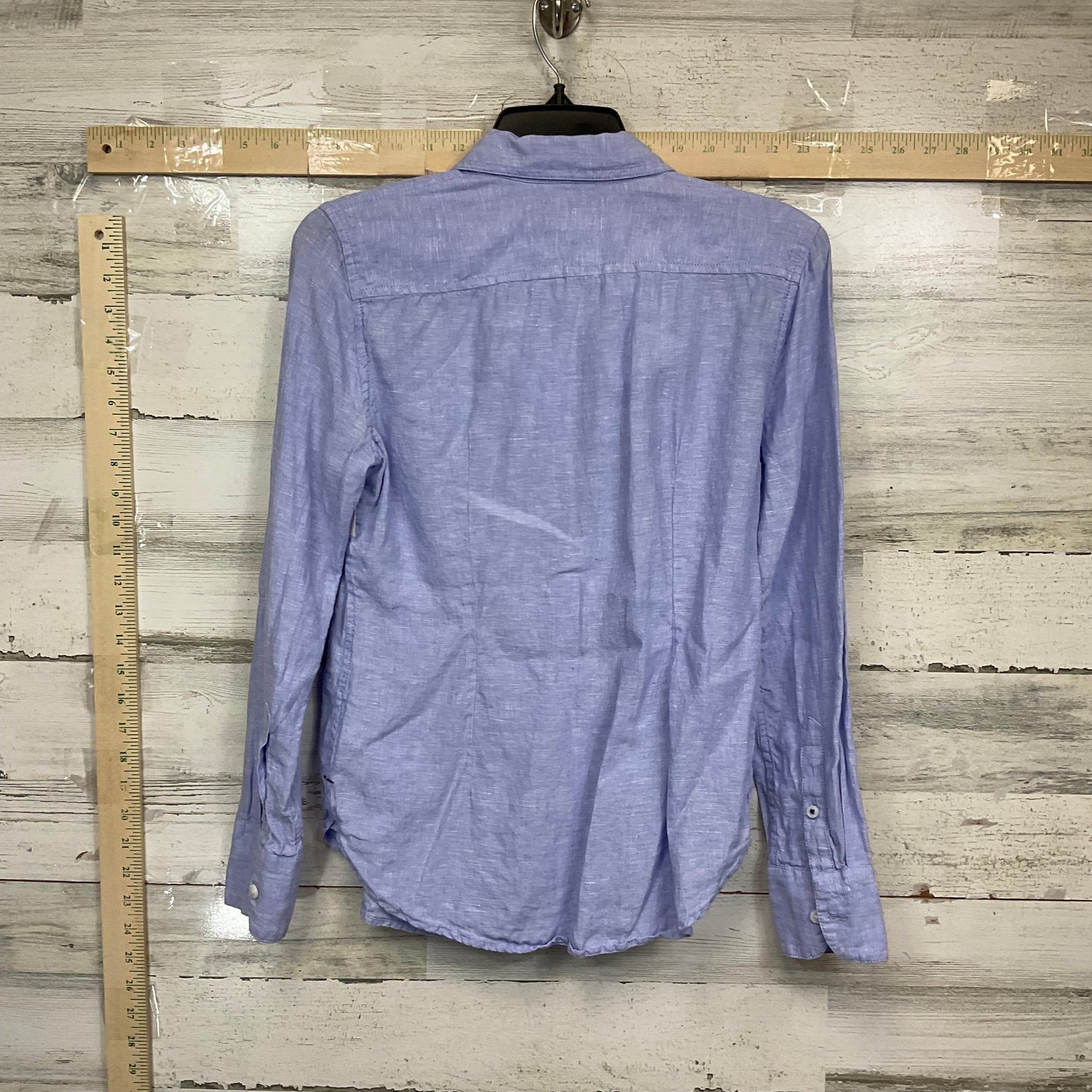 Purple Blouse Long Sleeve J. Crew, Size Xs