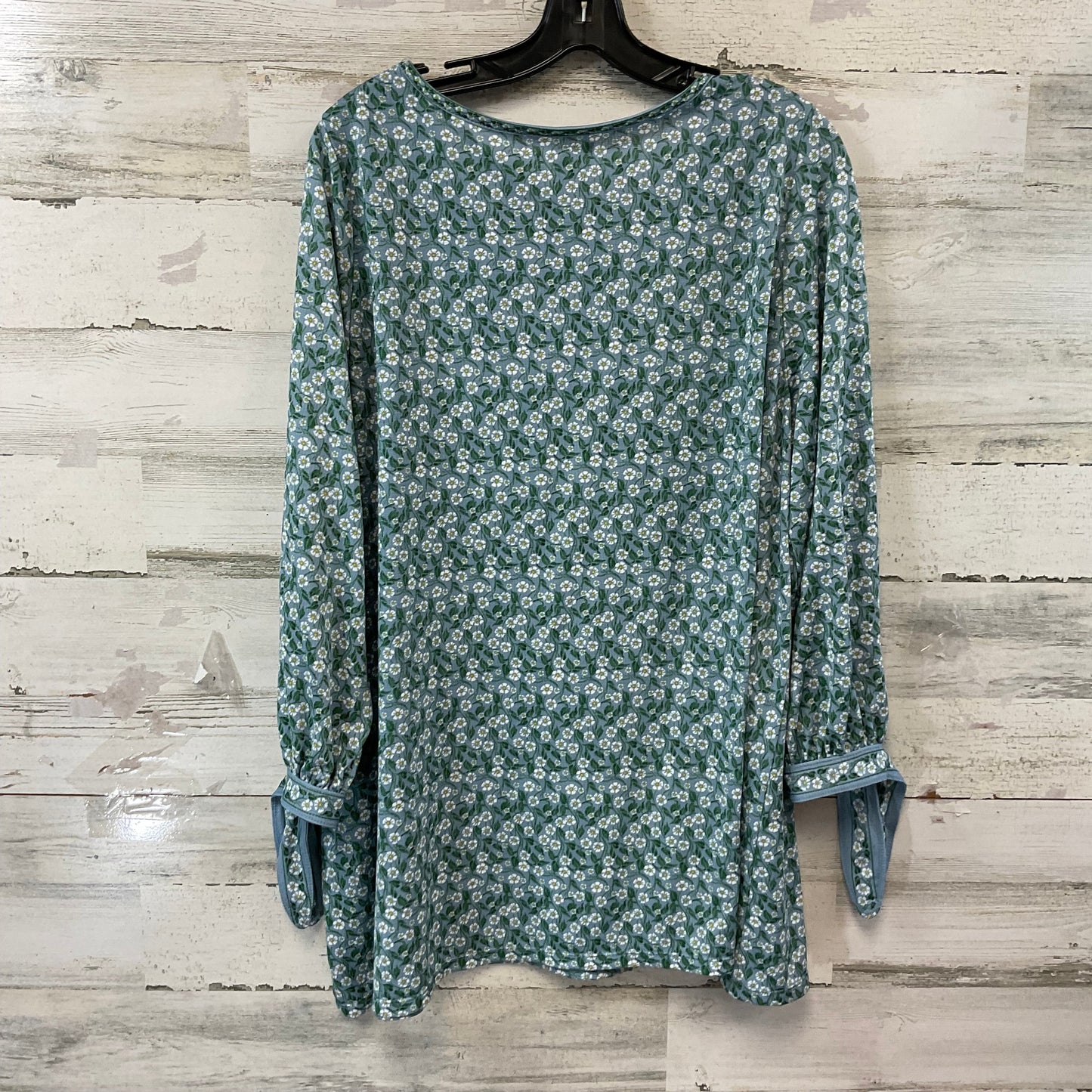 Top 3/4 Sleeve By Max Studio In Blue & Green, Size: 2x