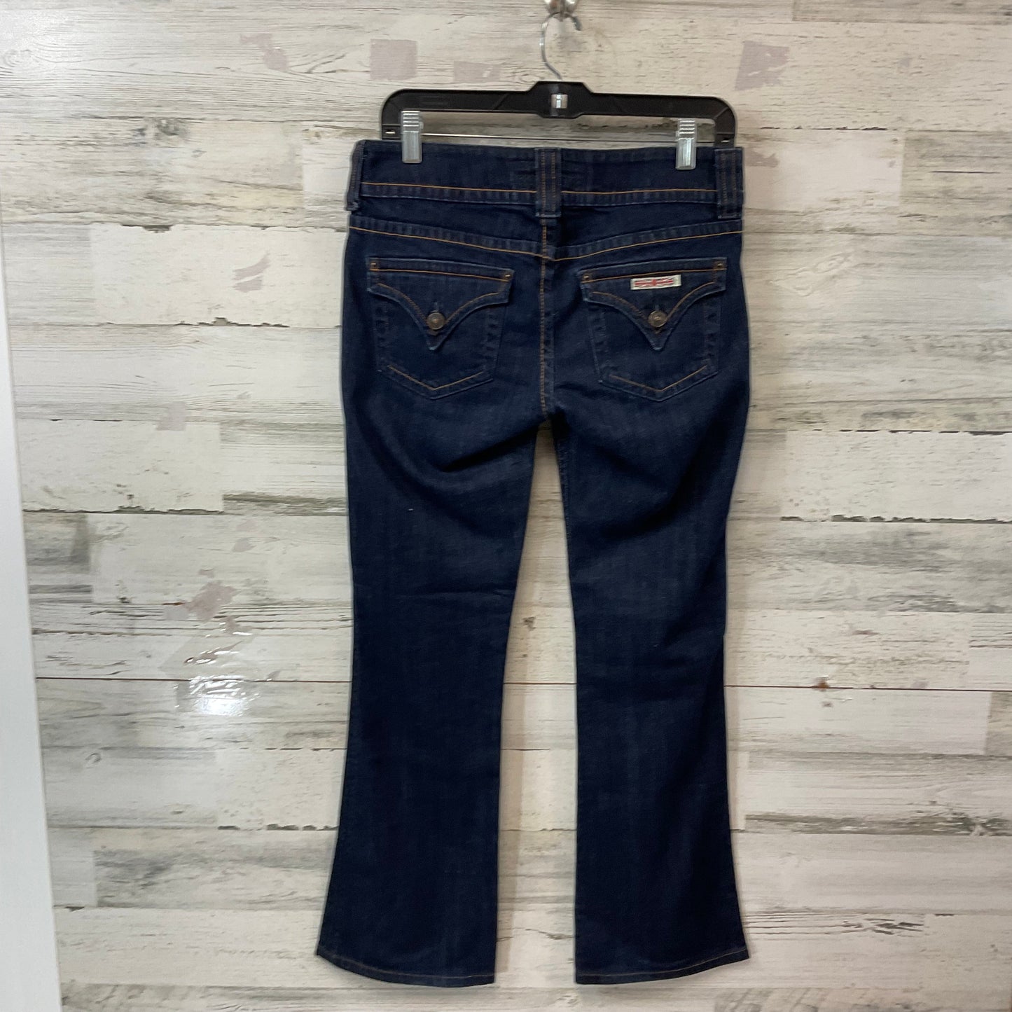 Jeans Boot Cut By Hudson In Blue Denim, Size: 6