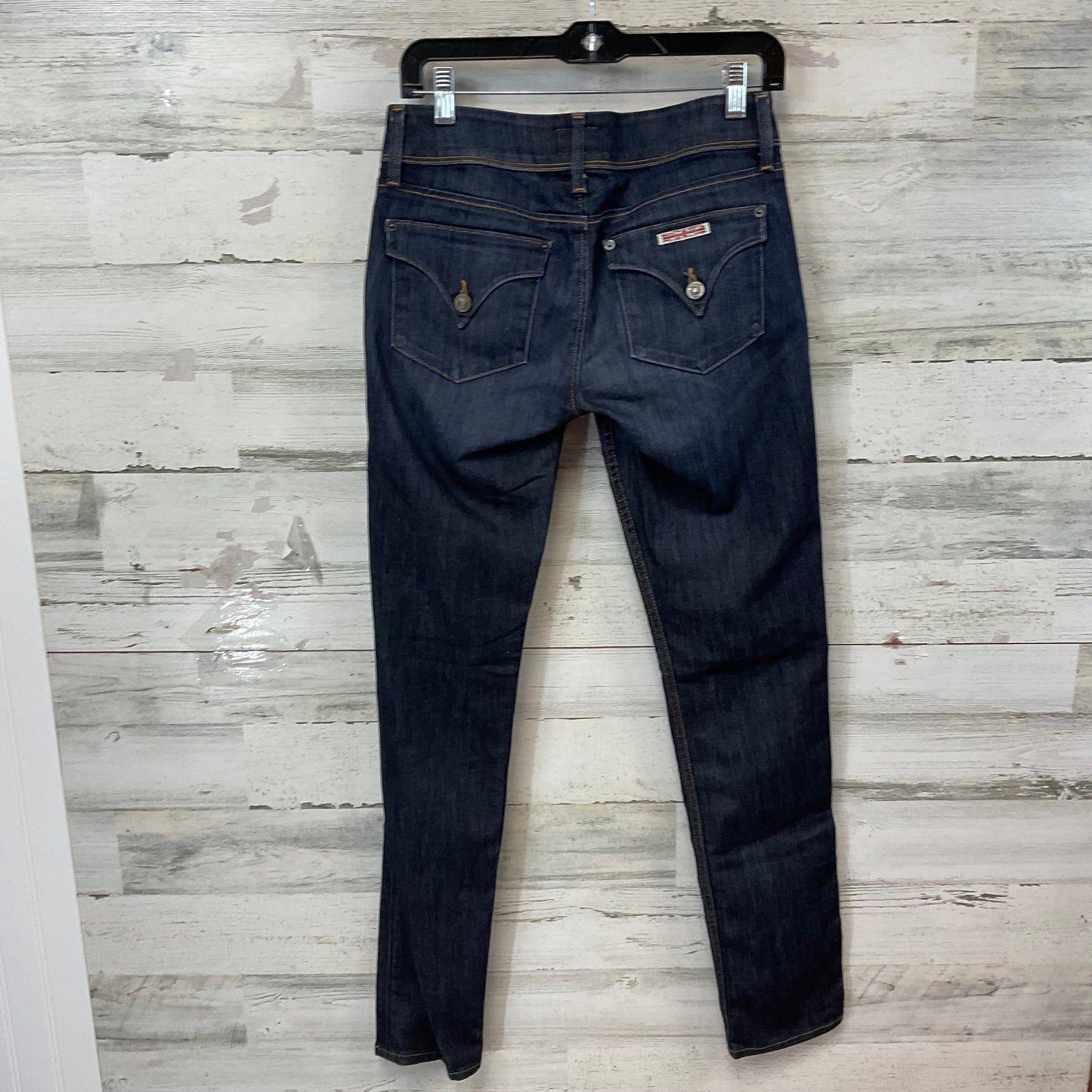 Jeans Skinny By Hudson In Blue Denim, Size: 6