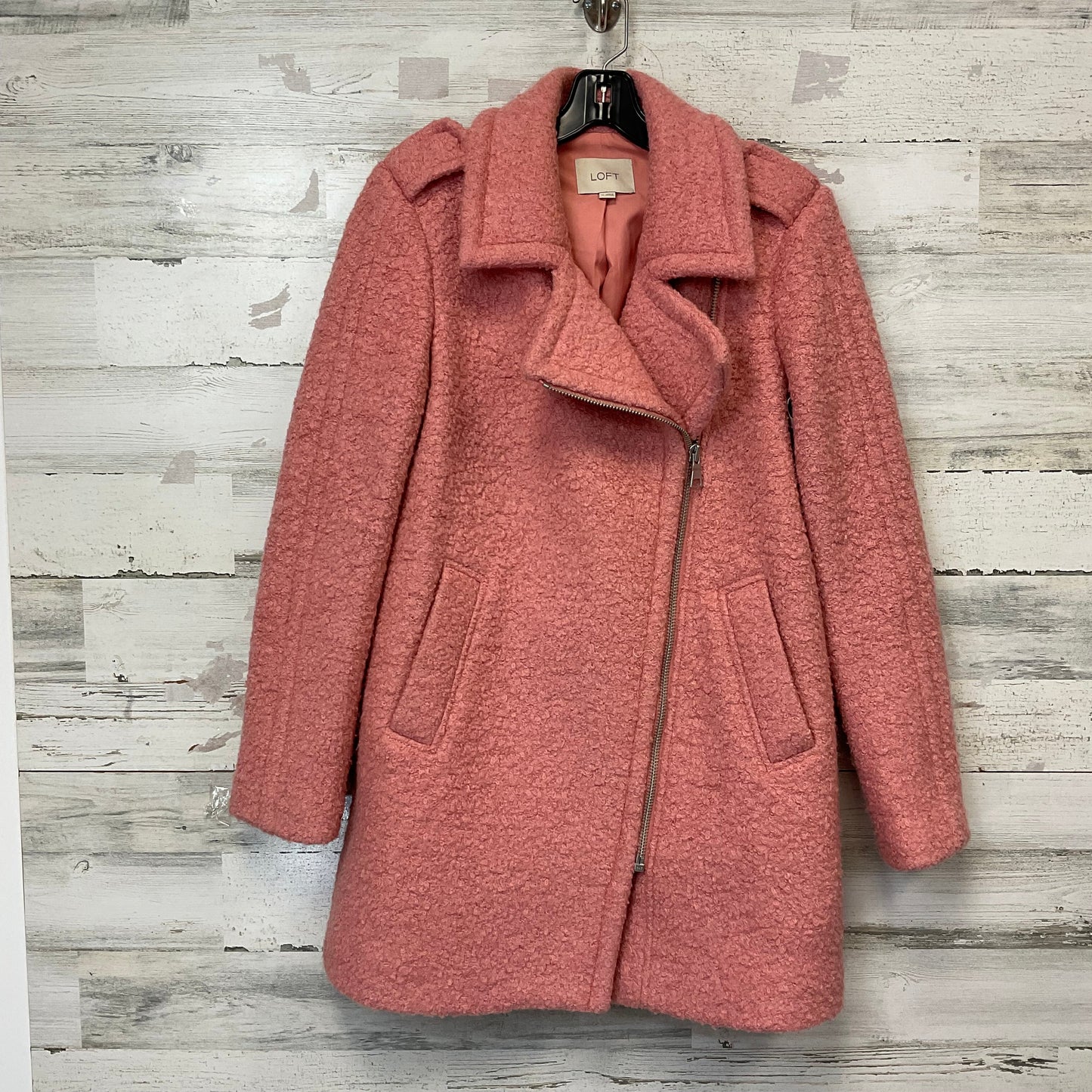 Coat Other By Loft In Pink, Size: Xs