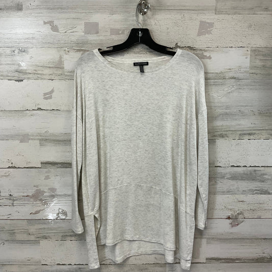 Top Long Sleeve By Eileen Fisher In Grey, Size: Xs