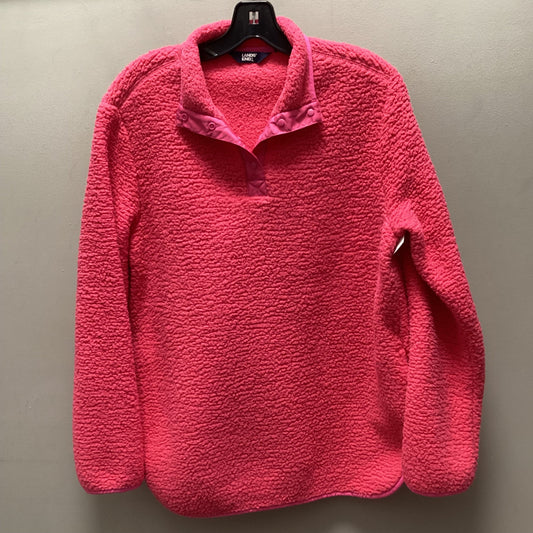 Athletic Fleece By Lands End In Pink, Size: M