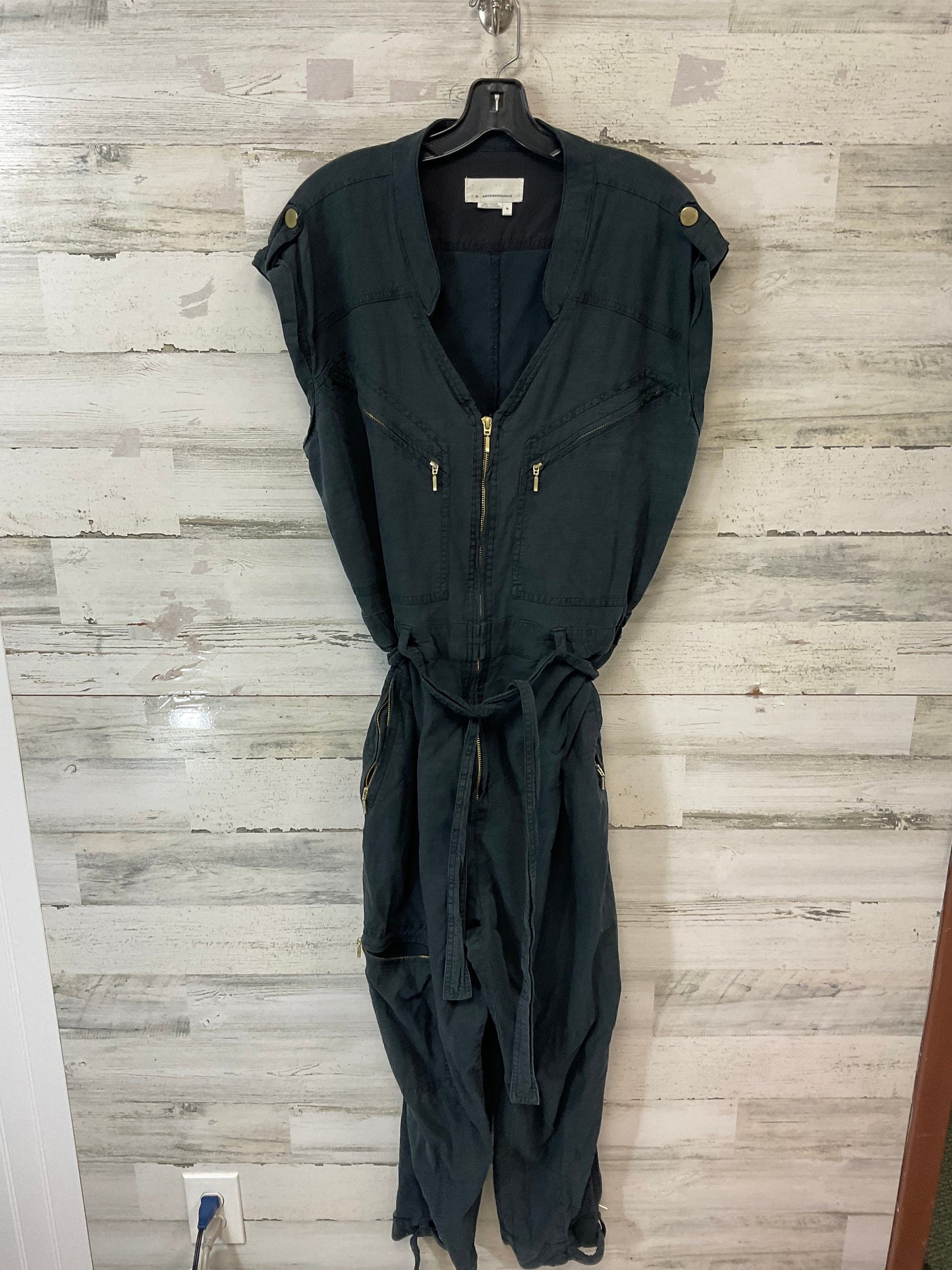 Jumpsuit By Anthropologie In Blue, Size: Xl