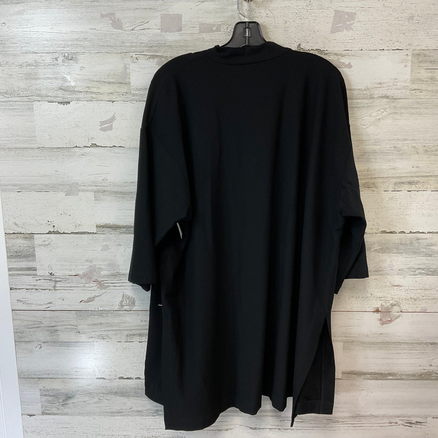 Cardigan By Eileen Fisher In Black, Size: 1x