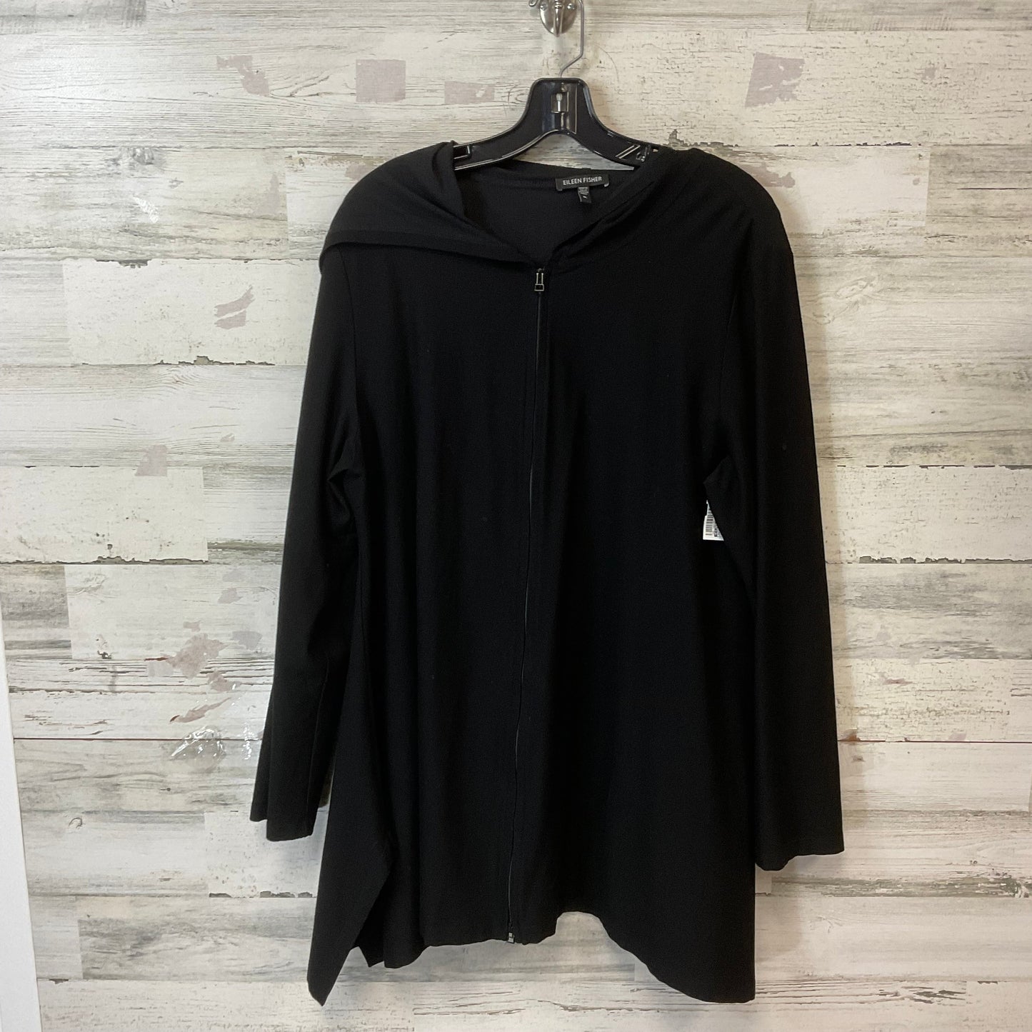 Jacket Other By Eileen Fisher In Black, Size: Xl