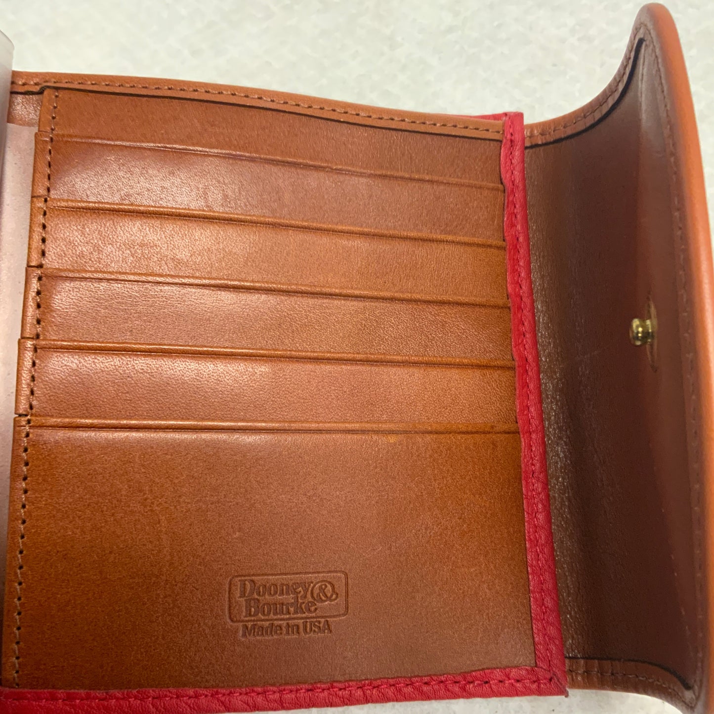 Wallet Leather By Dooney And Bourke, Size: Small