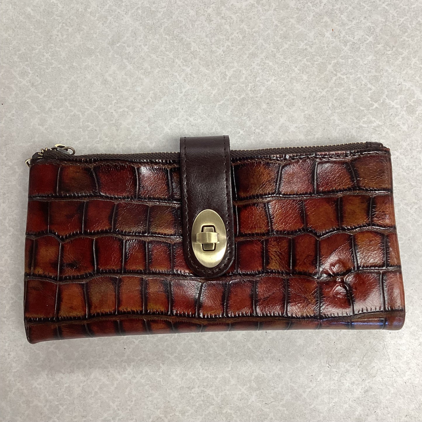 Wallet Leather By Patricia Nash, Size: Small