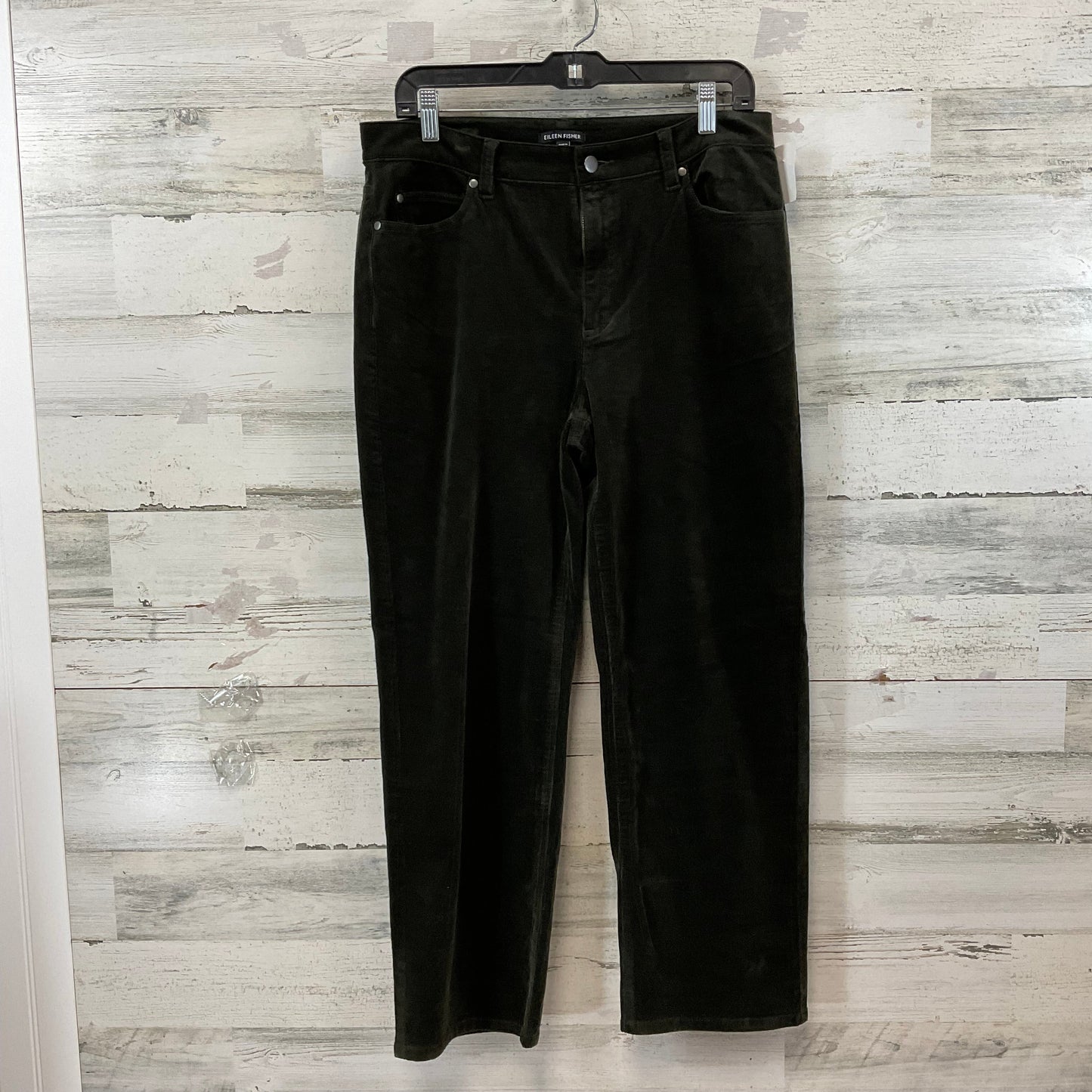 Pants Corduroy By Eileen Fisher In Black, Size: 10