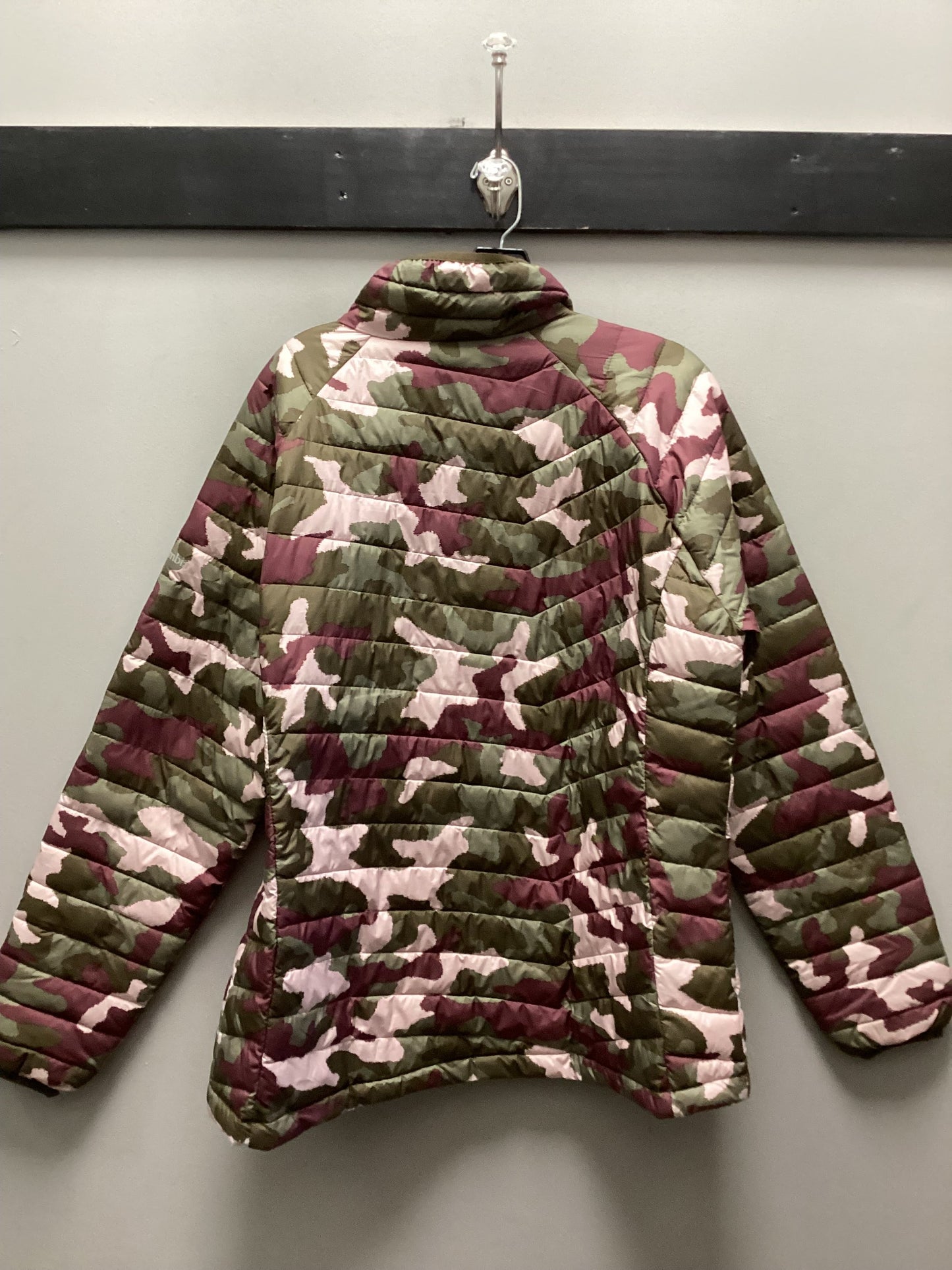 Coat Puffer & Quilted By Columbia In Camouflage Print, Size: Xxl