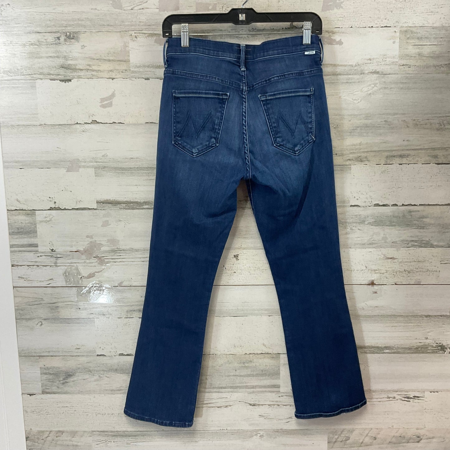 Jeans Straight By Mother In Blue Denim, Size: 6